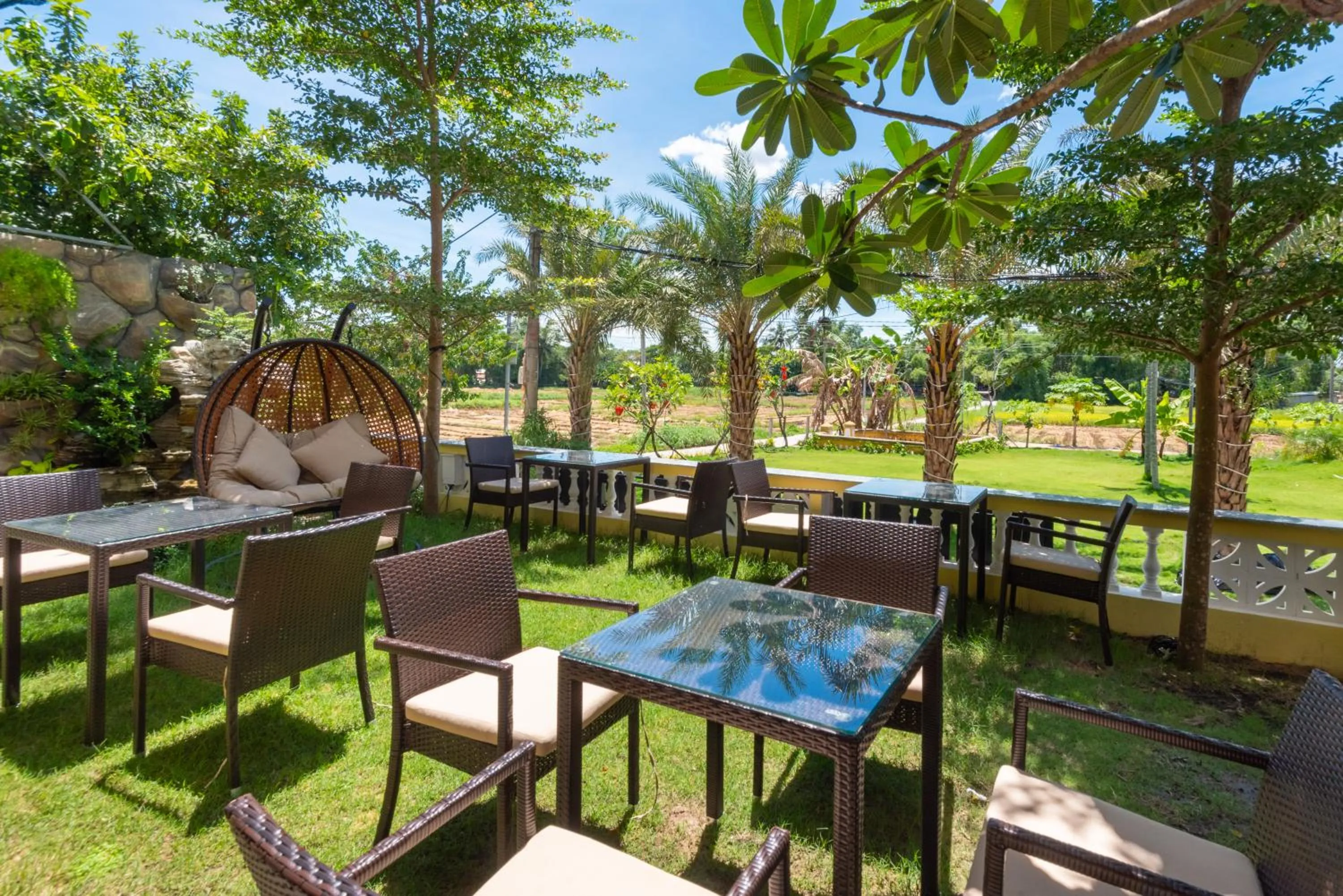 Patio in Eden Hoi An Villas