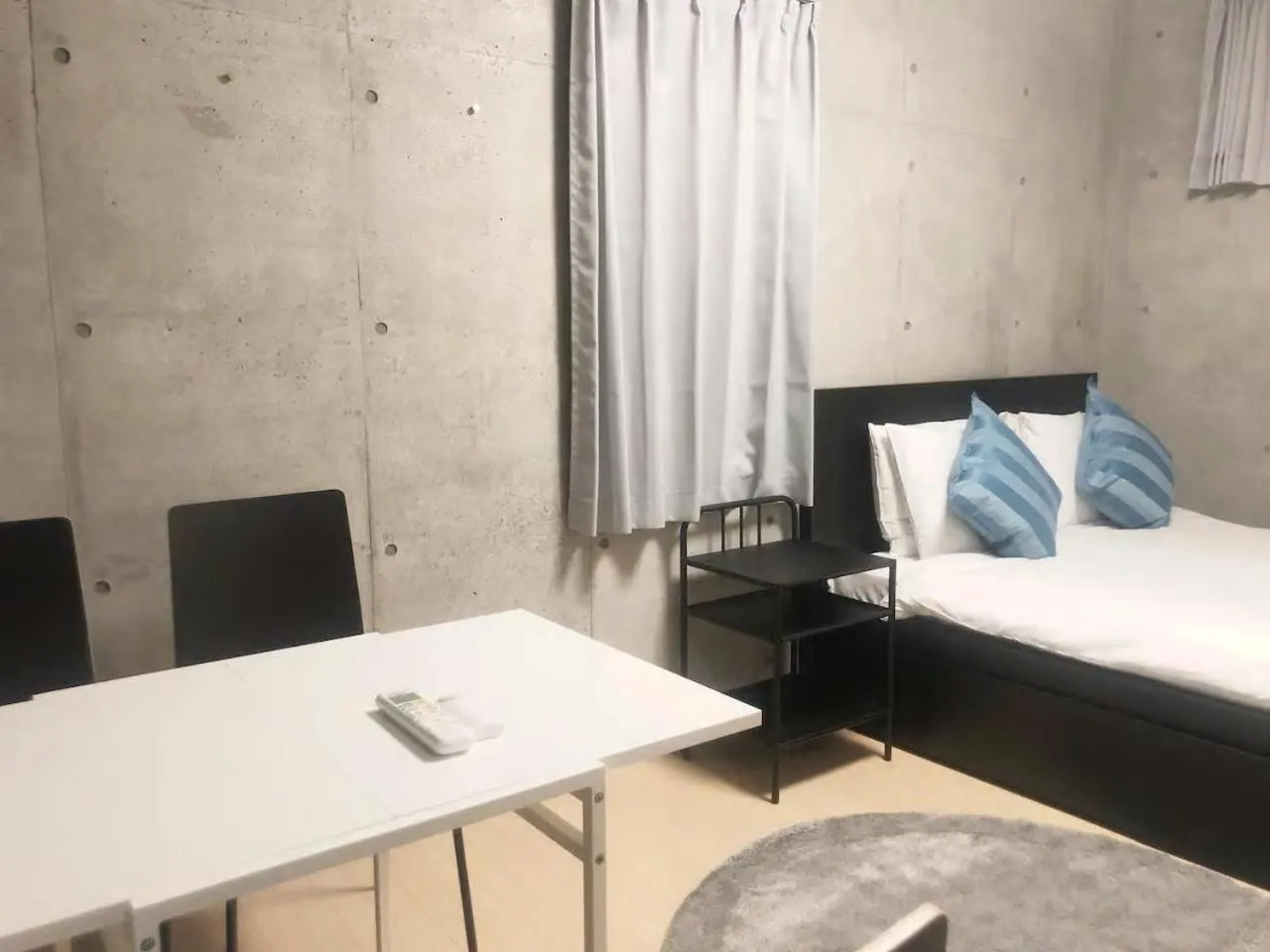 Living room, Bed in Laffitte Tokyo