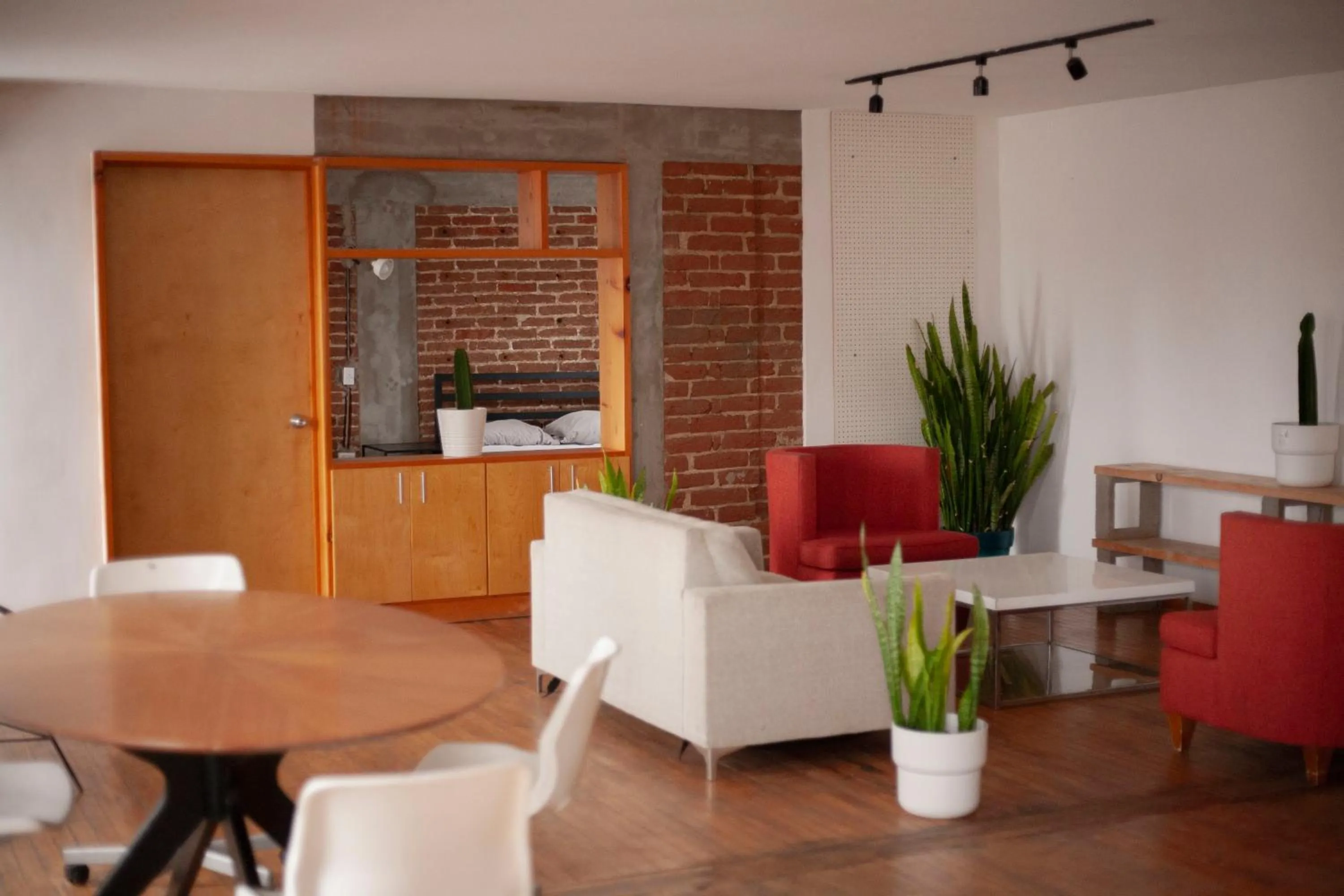 Living room in Coyote Lofts-Estacion Federal