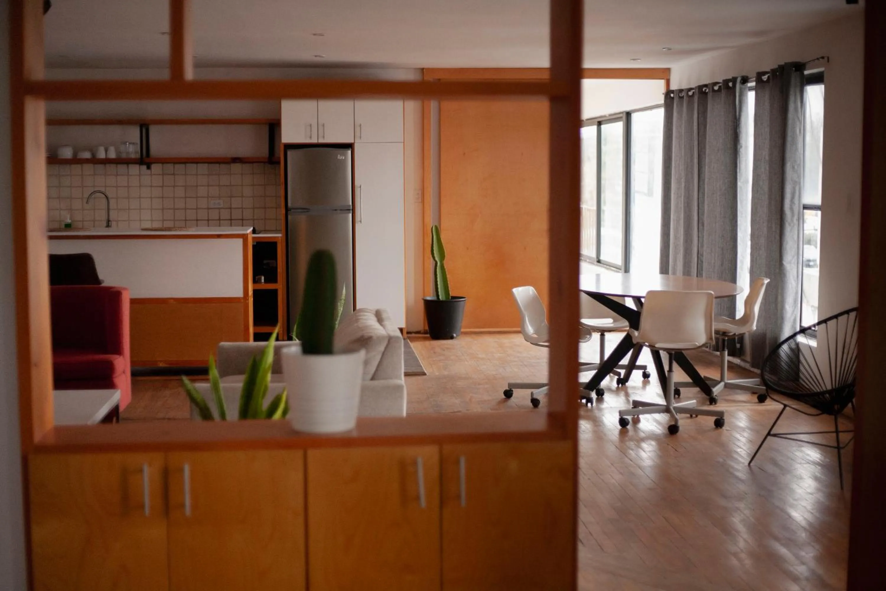 Living room in Coyote Lofts-Estacion Federal