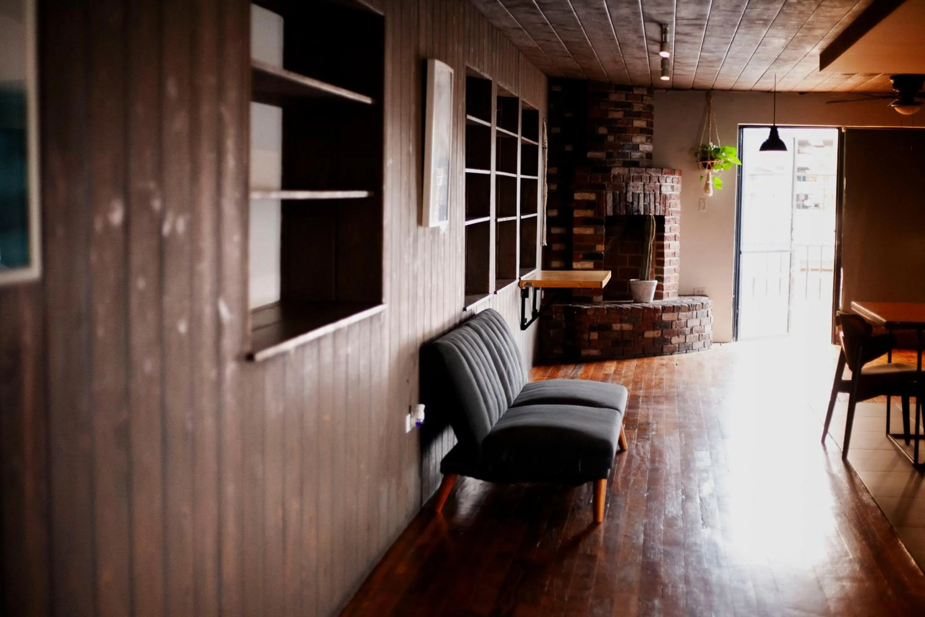 Seating area in Coyote Lofts-Estacion Federal
