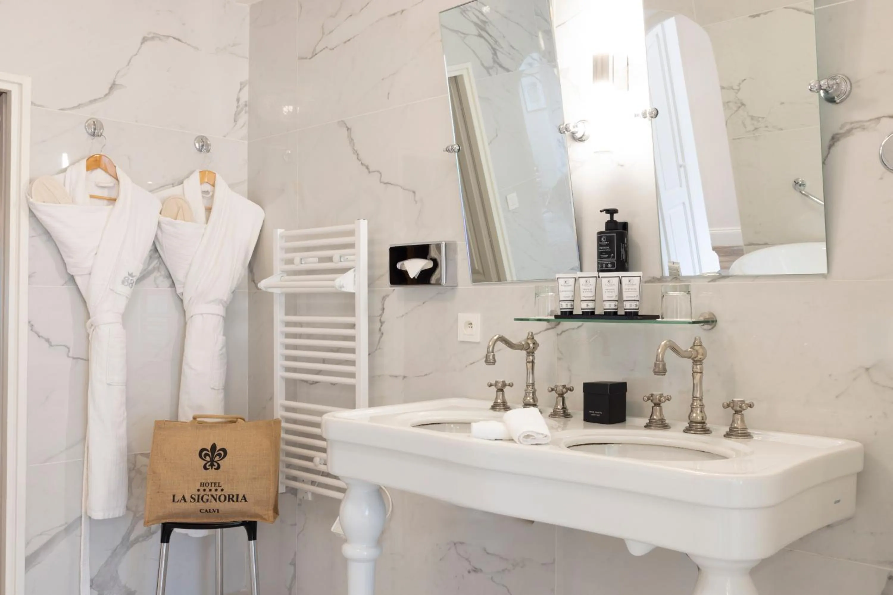 Bathroom in La Signoria & Spa