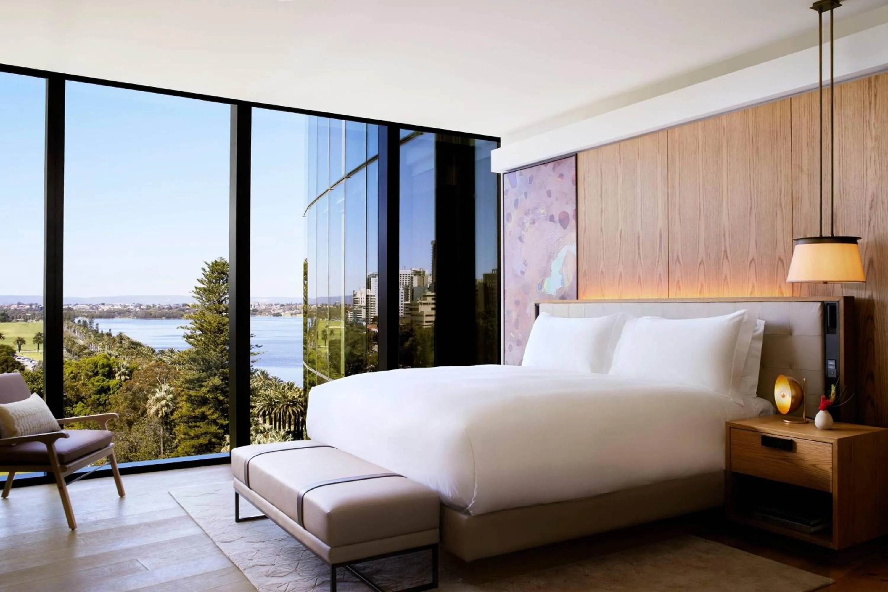 Bedroom, Bed in The Ritz-Carlton, Perth