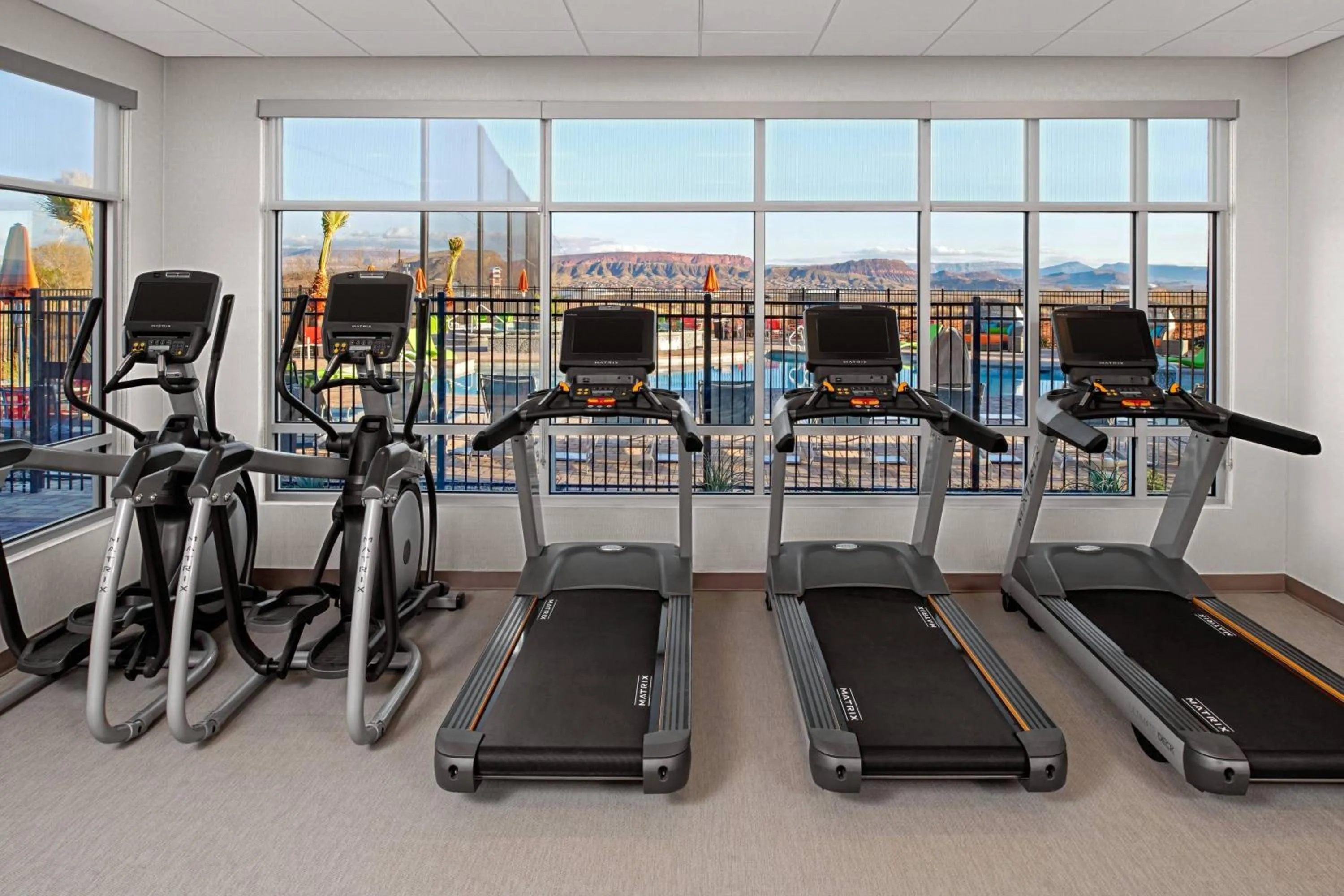 Fitness centre/facilities in SpringHill Suites by Marriott St. George Washington