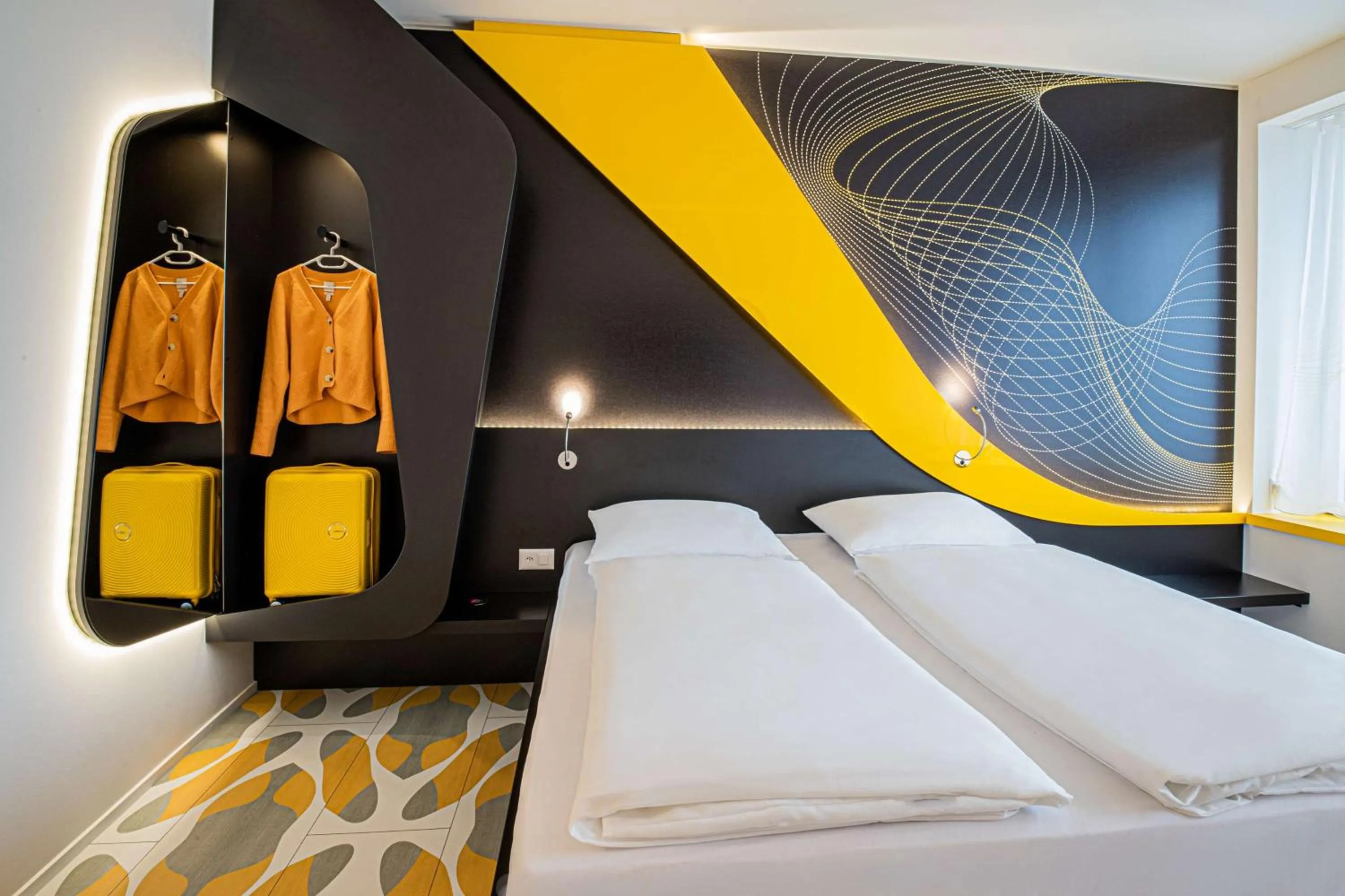 Bedroom, Bed in Prize by Radisson, Bern City
