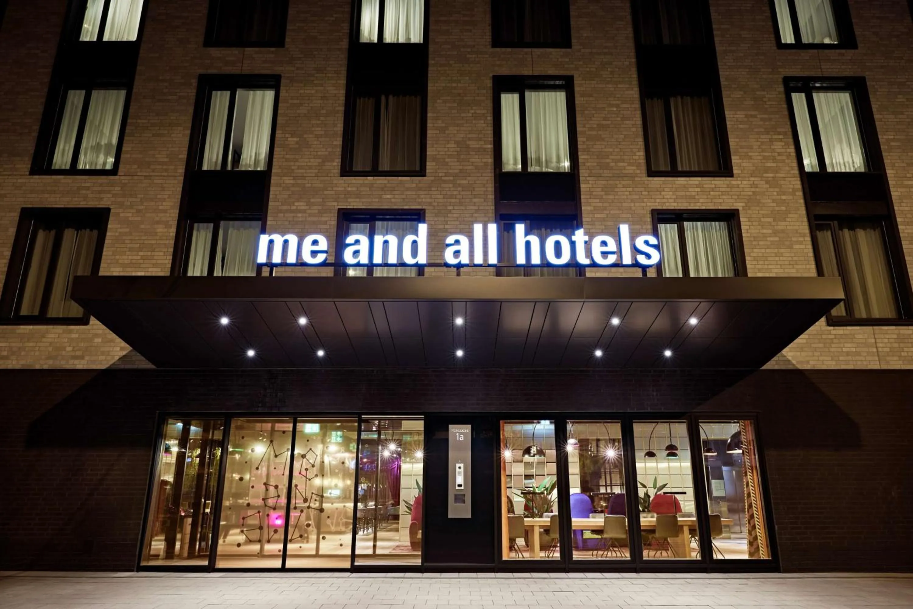 Property building in Me and All Hotel Dusseldorf Oberkassel, by Hyatt