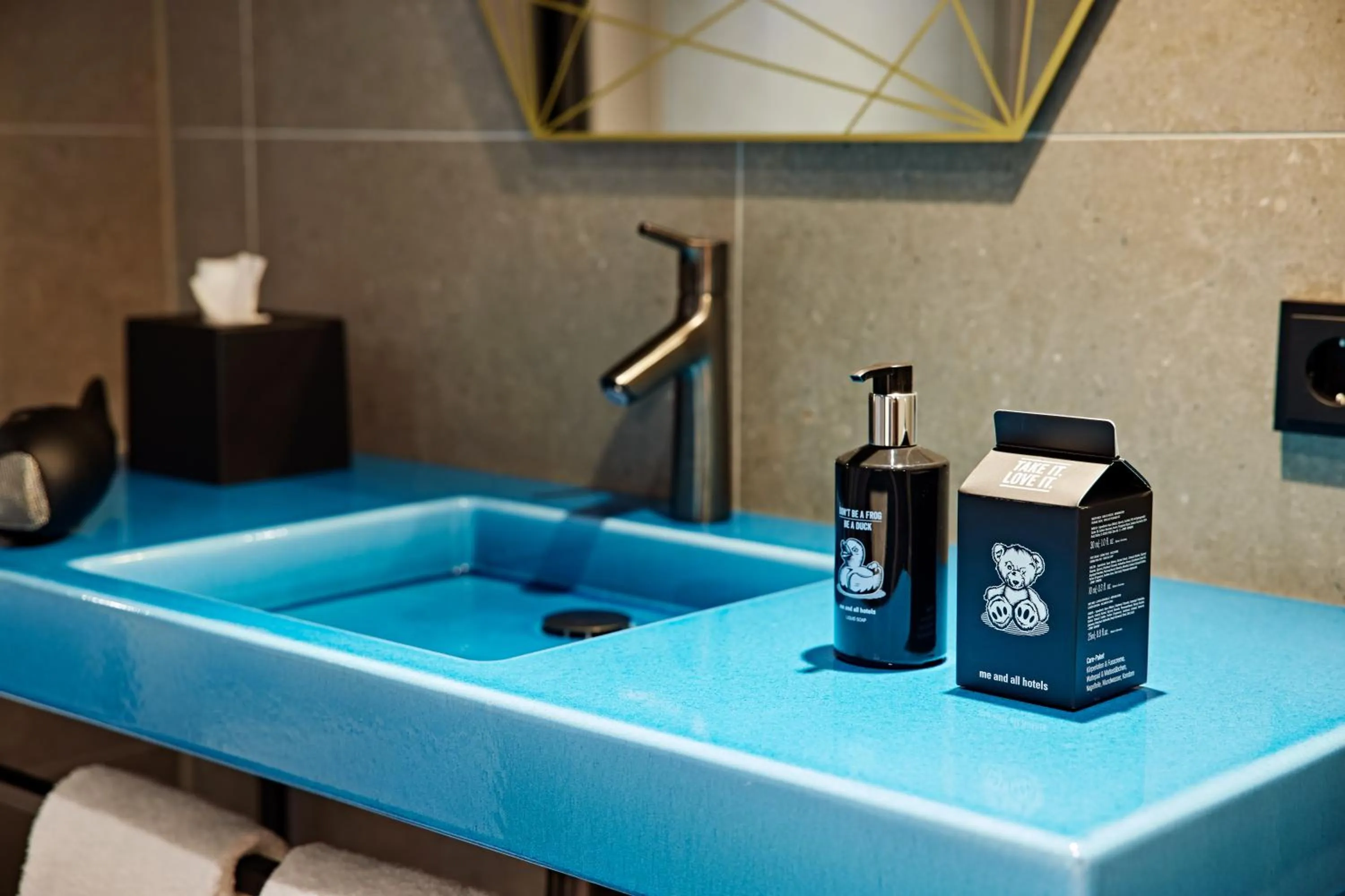 Bathroom in Me and All Hotel Dusseldorf Oberkassel, by Hyatt