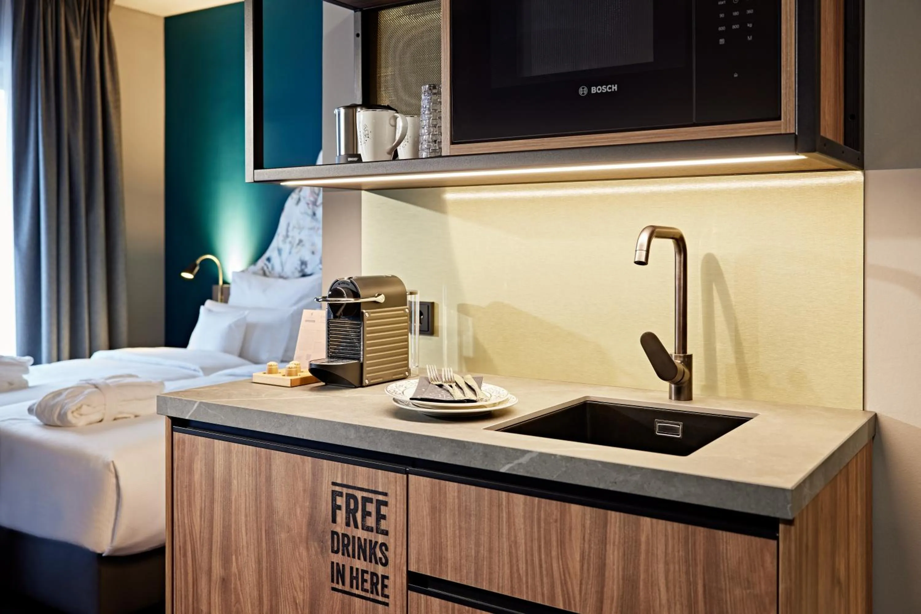 Coffee/tea facilities, Bed in Me and All Hotel Dusseldorf Oberkassel, by Hyatt