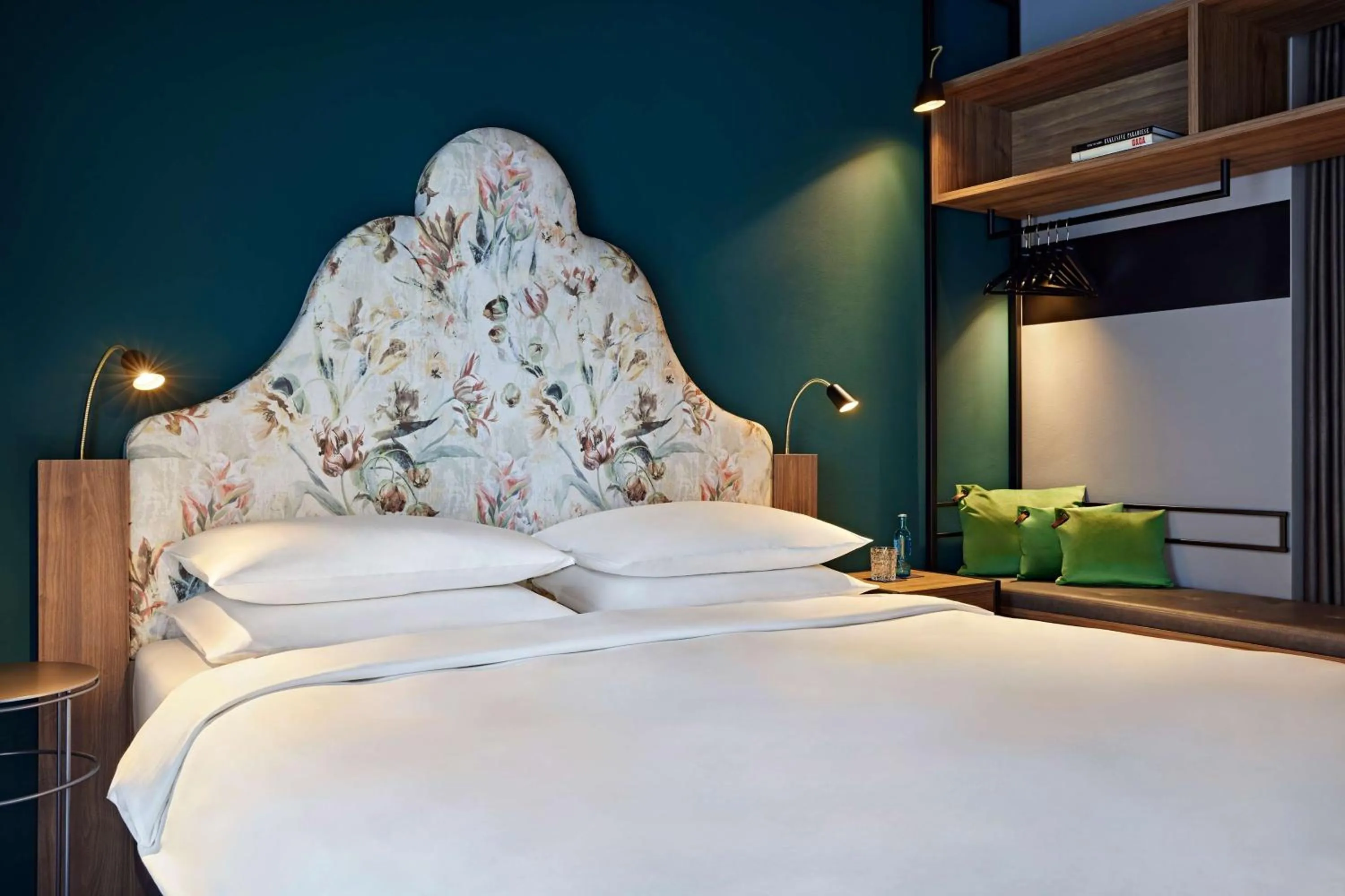 Bedroom, Bed in Me and All Hotel Dusseldorf Oberkassel, by Hyatt