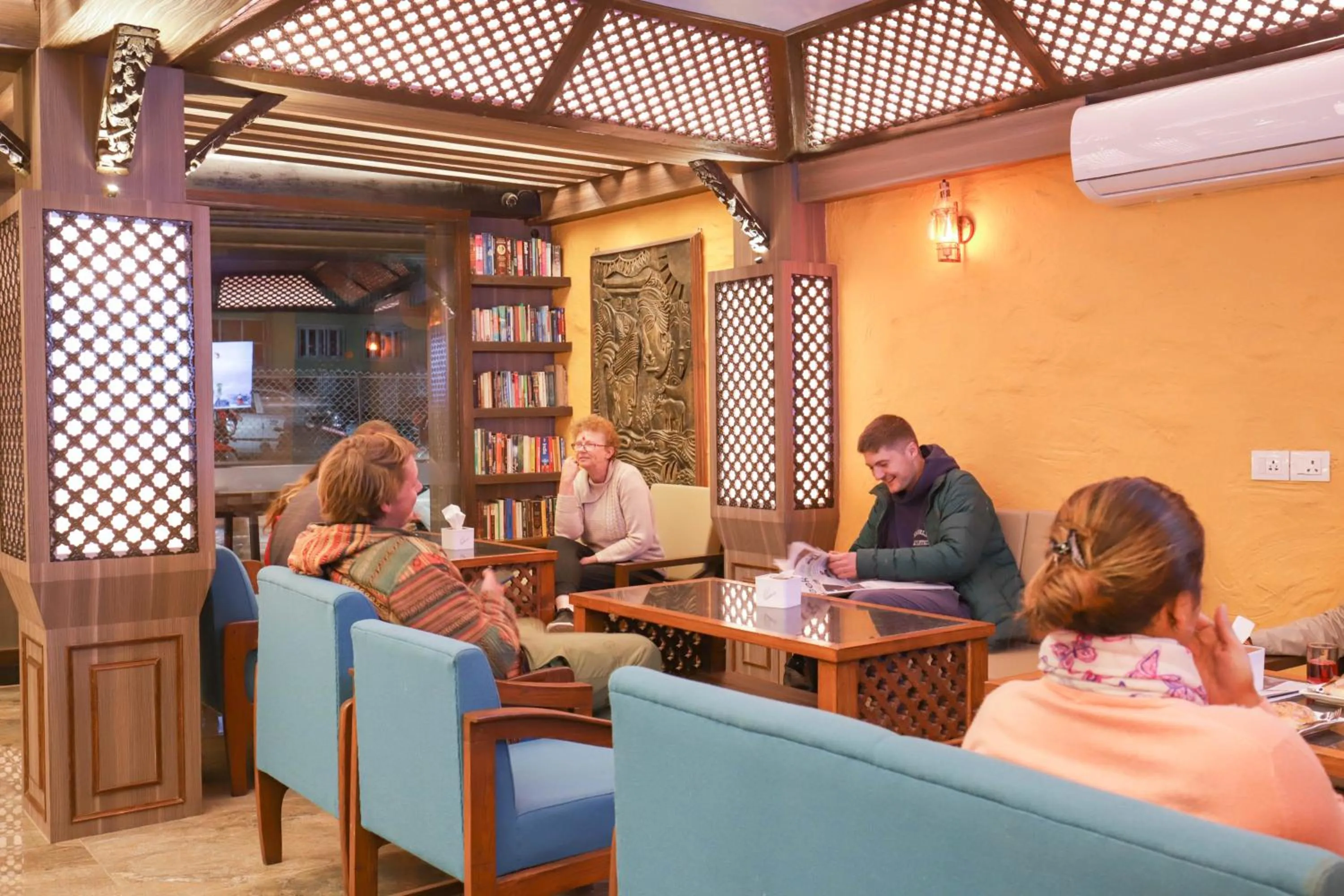 People in Thamel Boutique Hotel