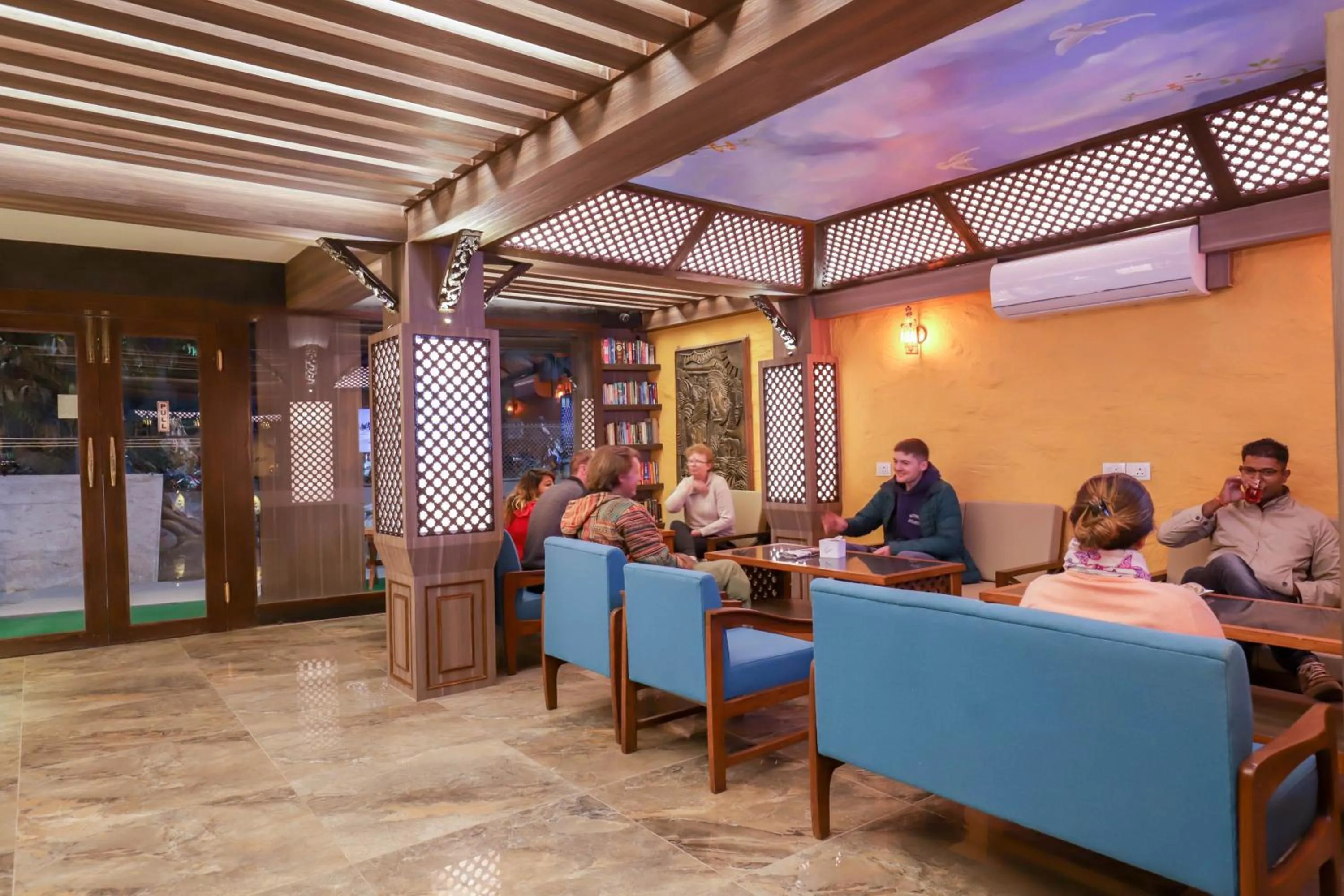 People in Thamel Boutique Hotel