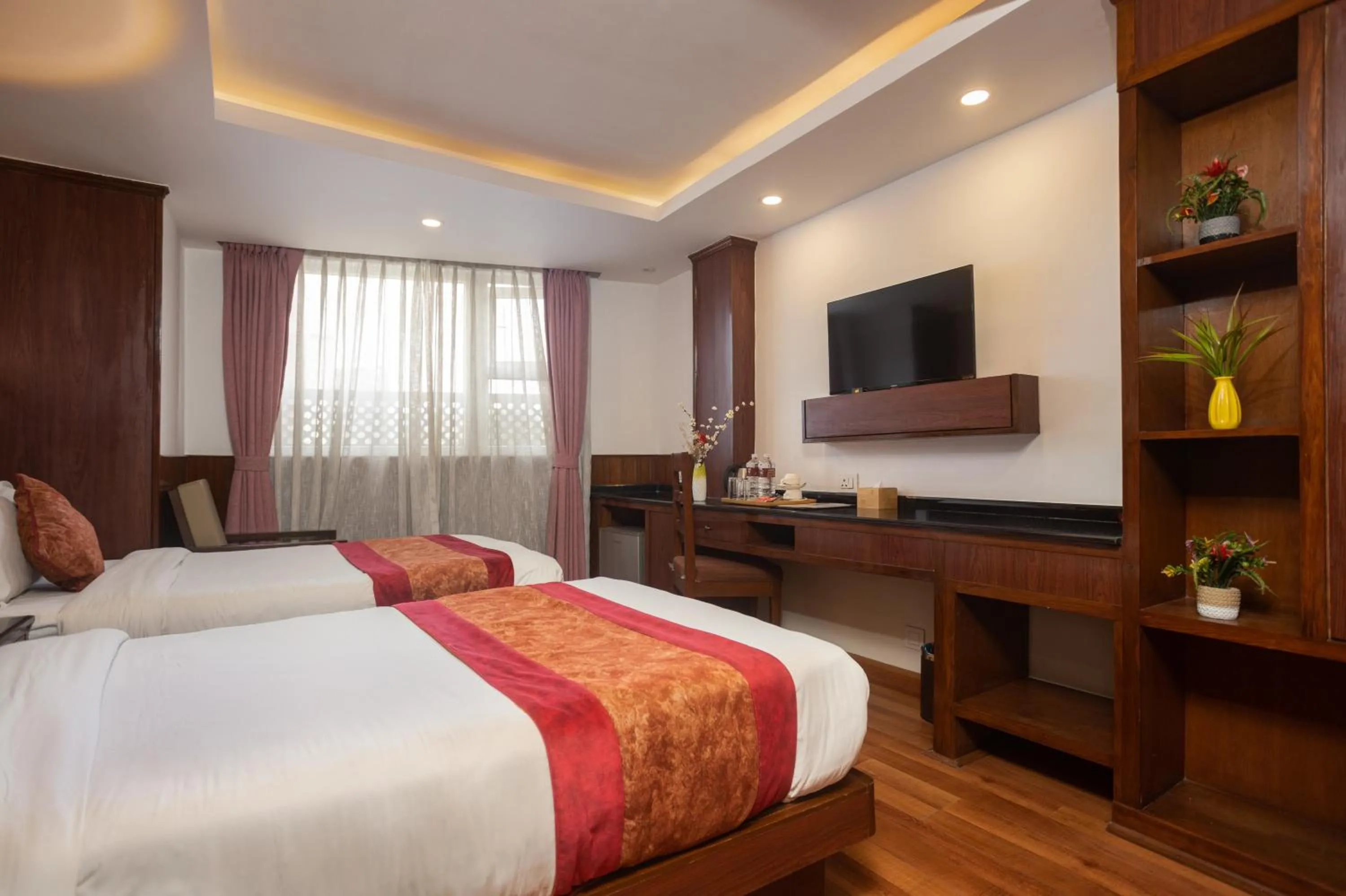 Bed in Thamel Boutique Hotel
