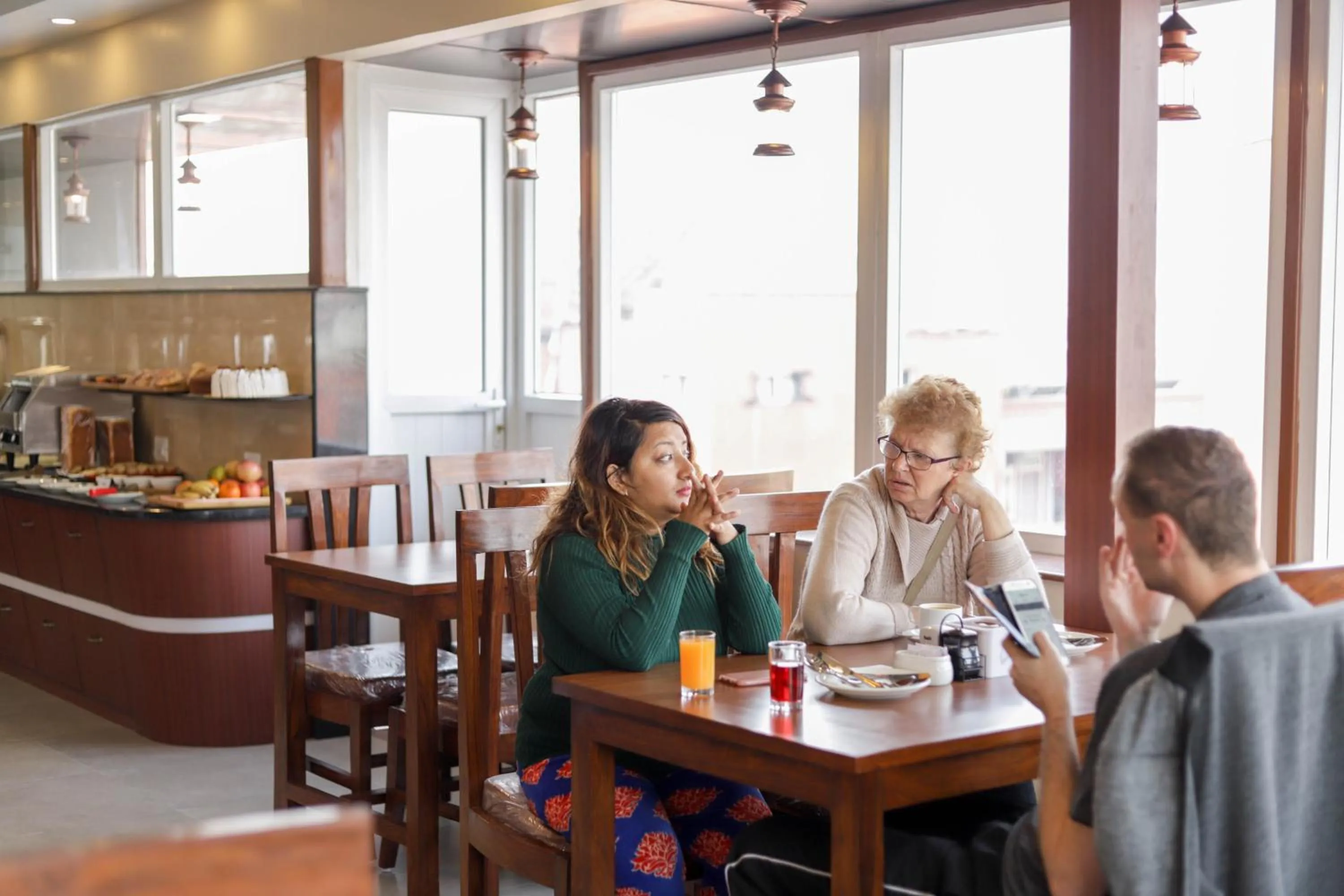 People in Thamel Boutique Hotel