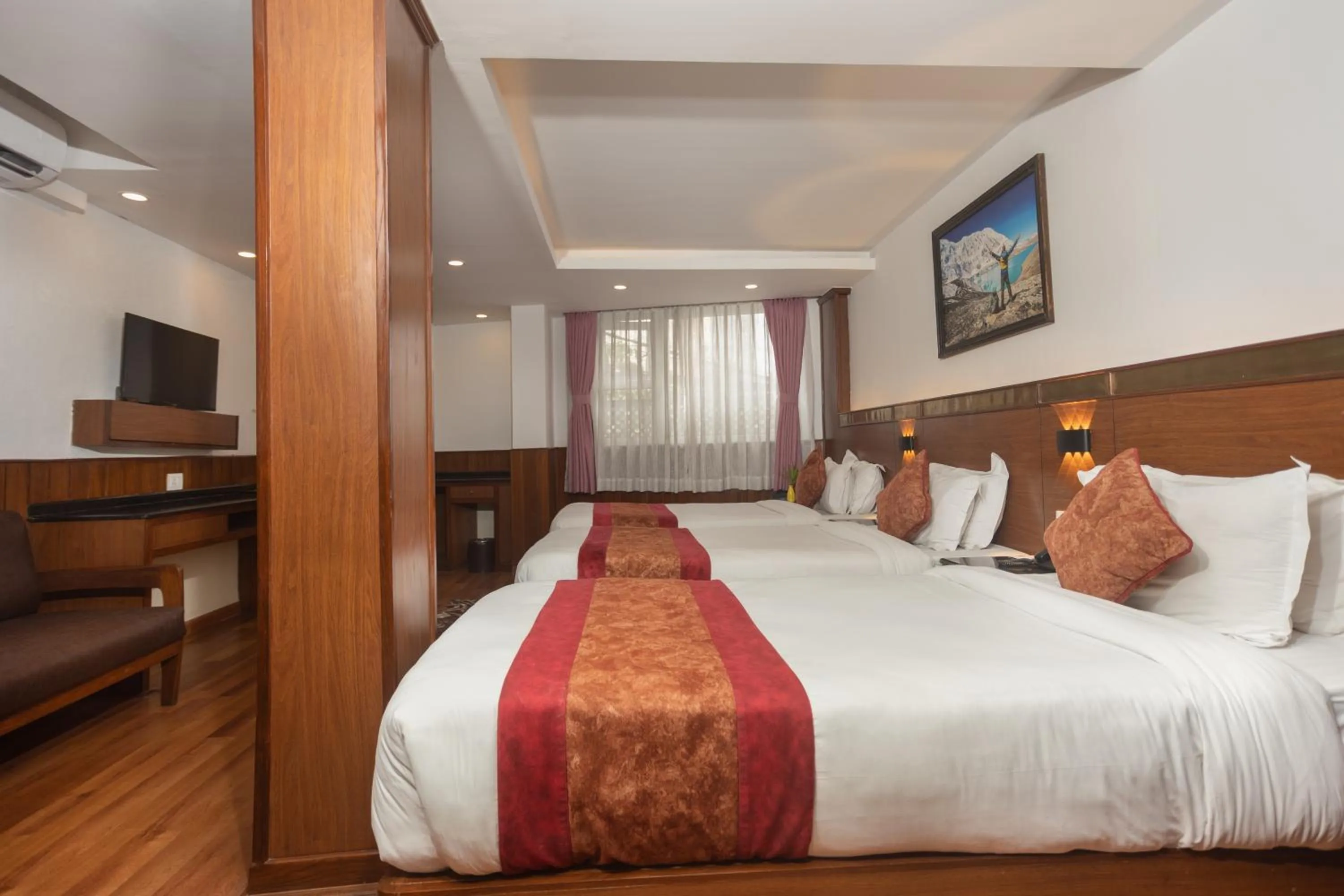 Bed in Thamel Boutique Hotel