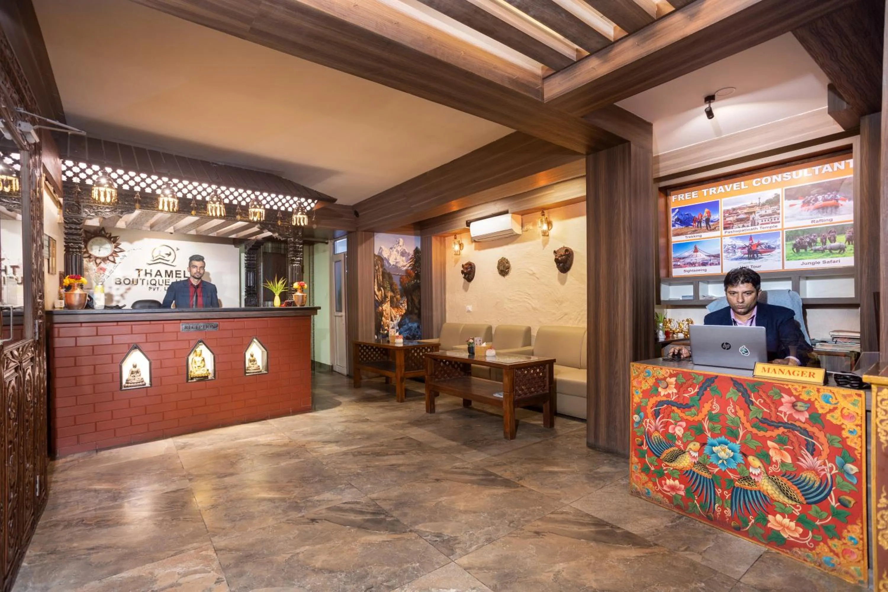 group of guests in Thamel Boutique Hotel