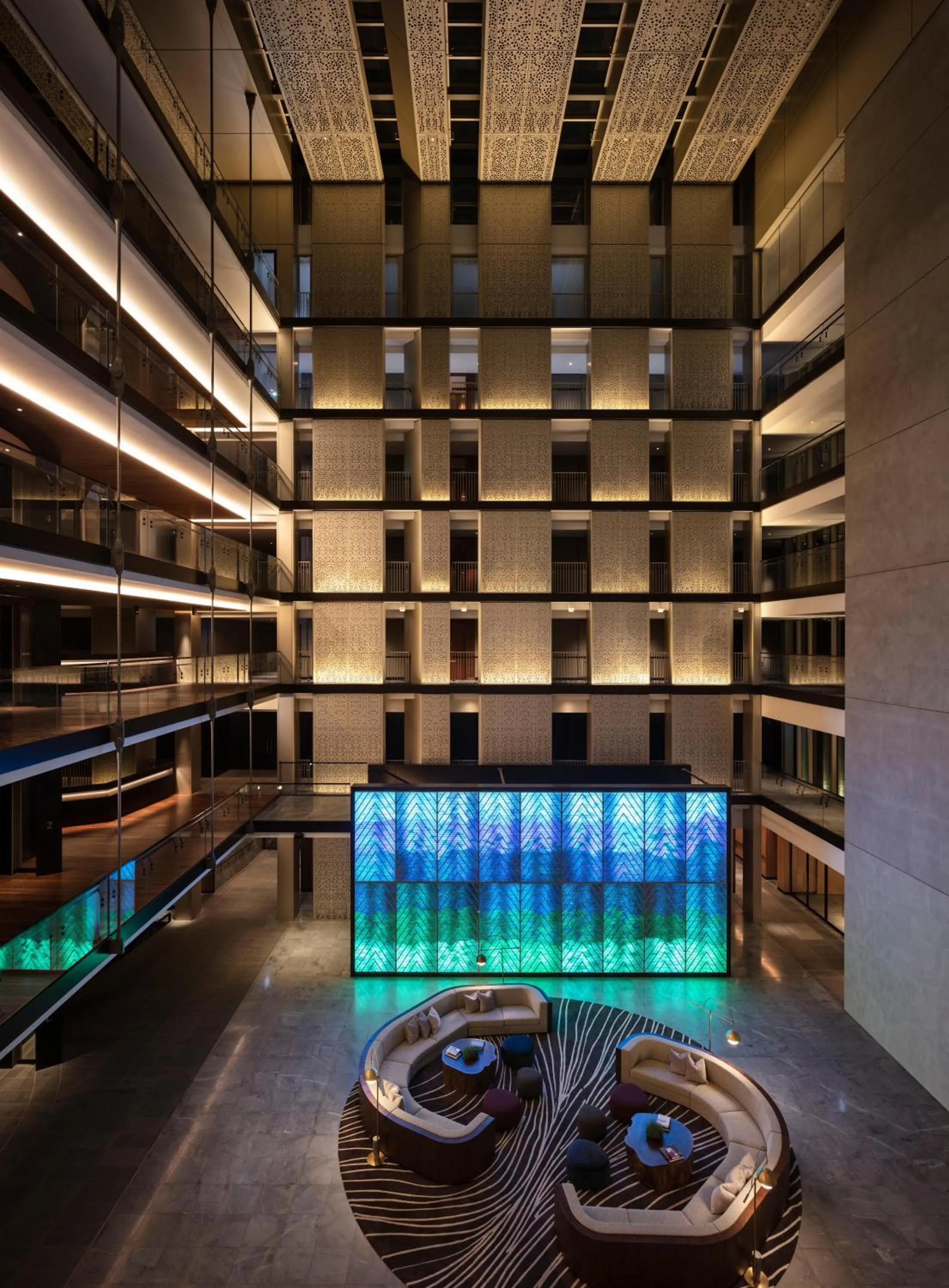 Lobby or reception in Park Hyatt Auckland