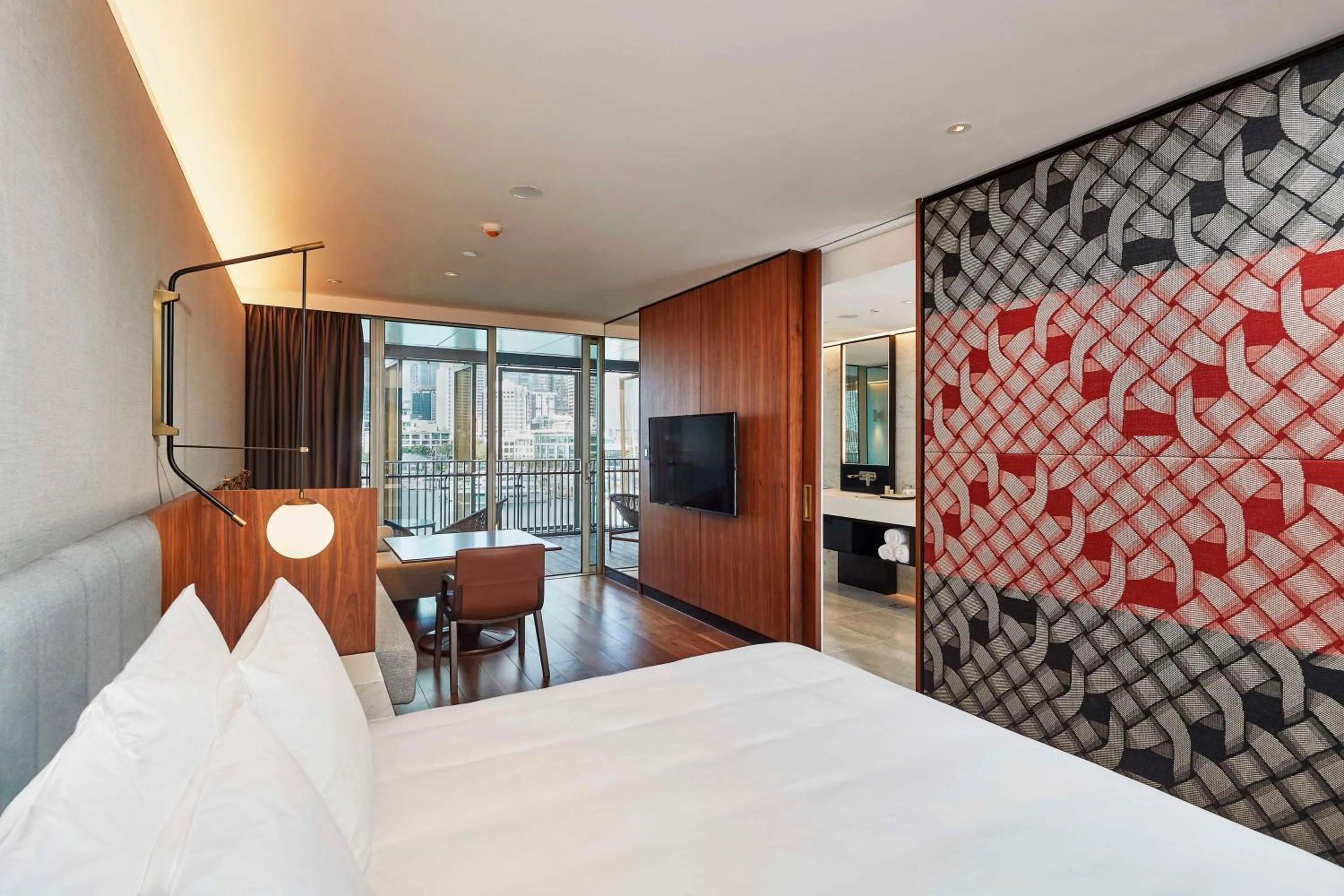 Bedroom, Bed in Park Hyatt Auckland