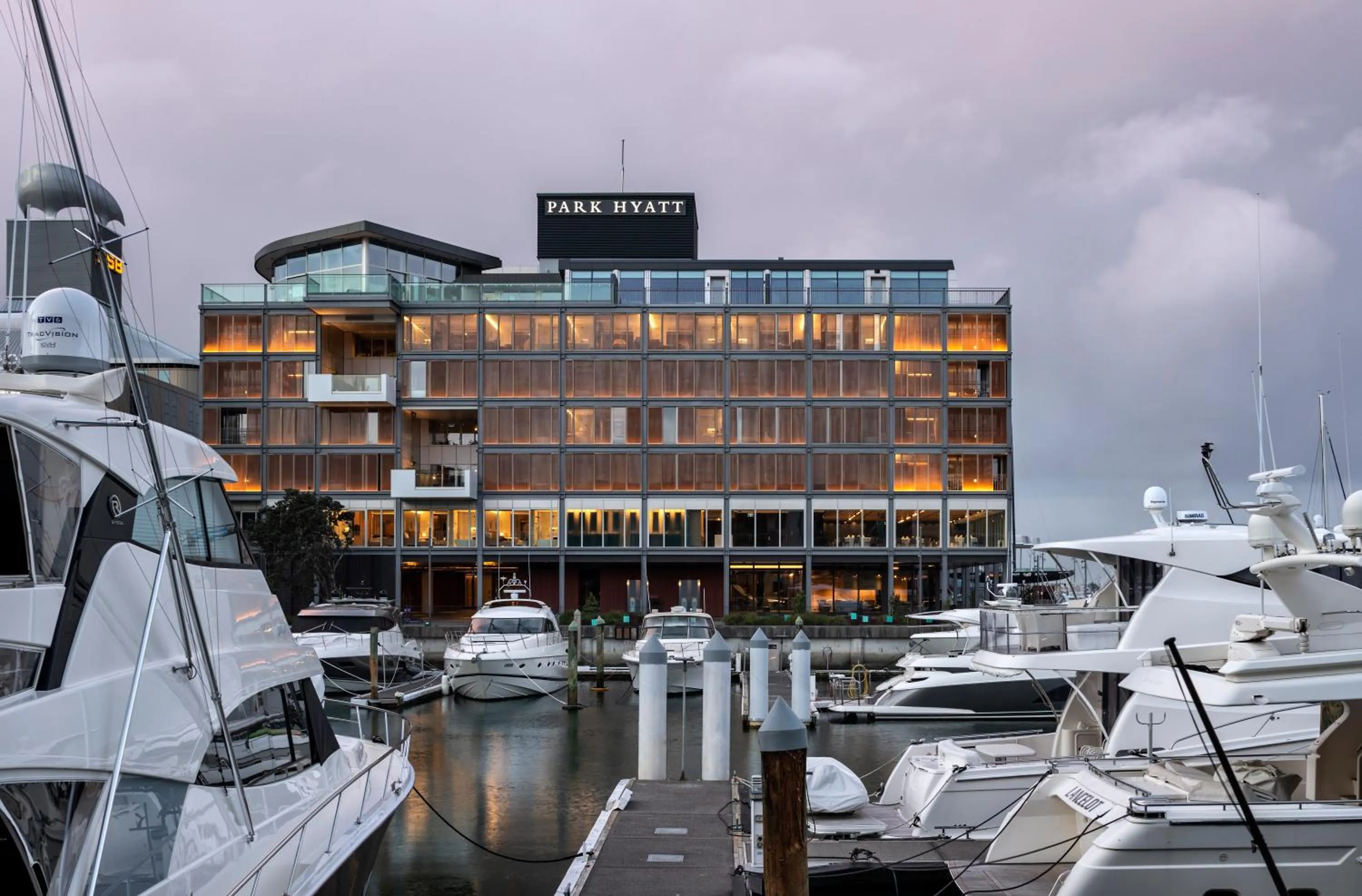Property building in Park Hyatt Auckland