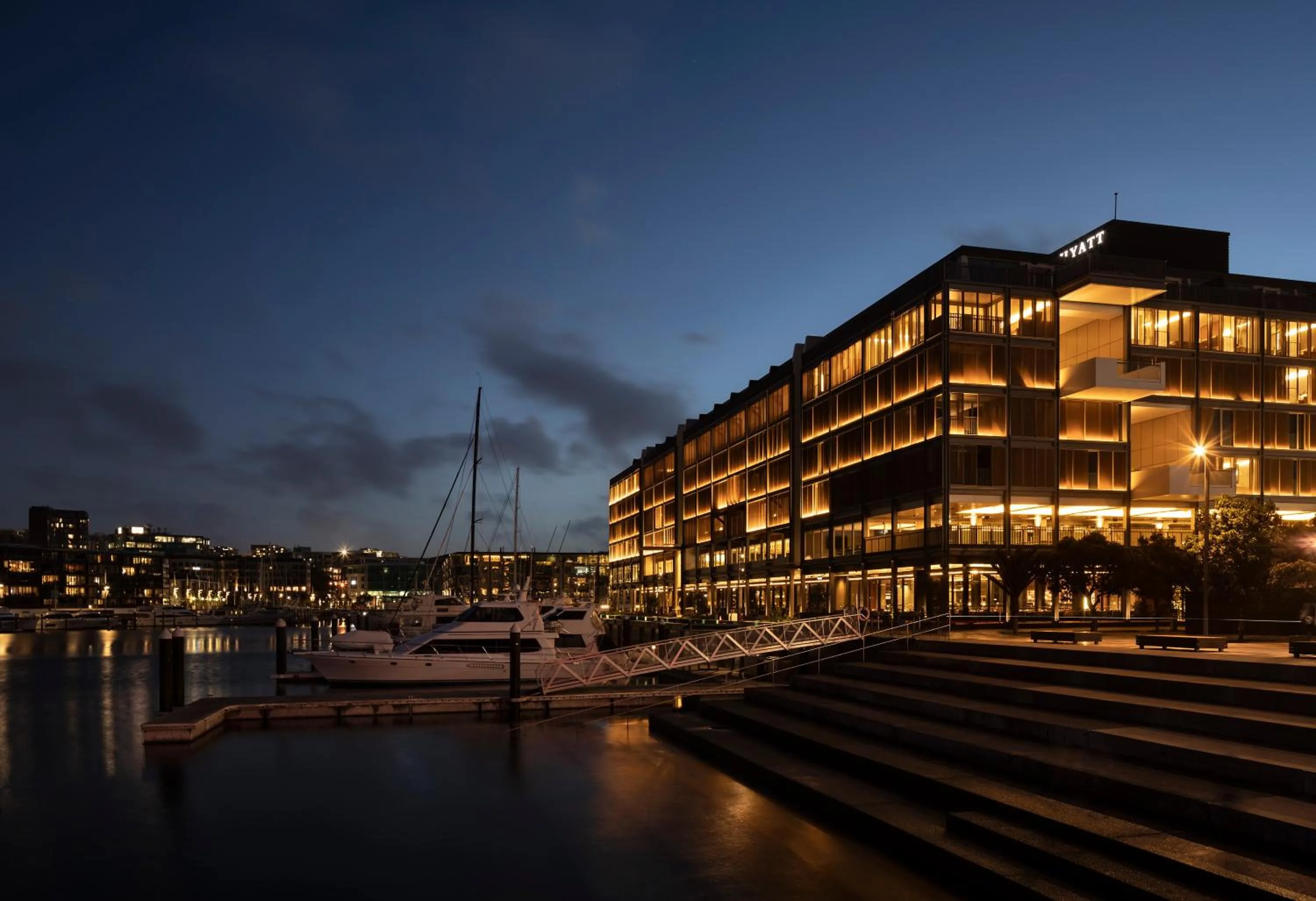 Property building in Park Hyatt Auckland