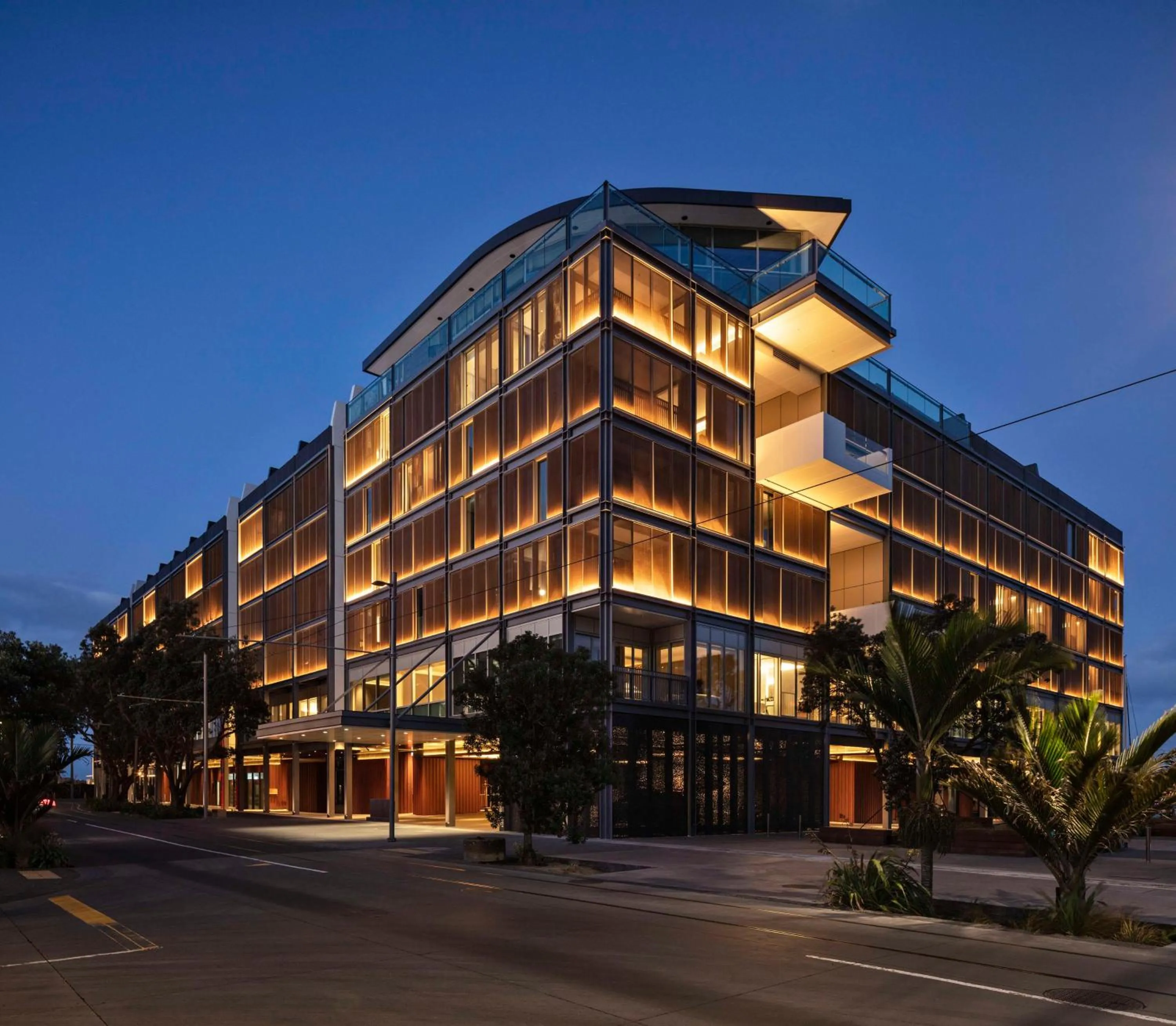 Property building in Park Hyatt Auckland
