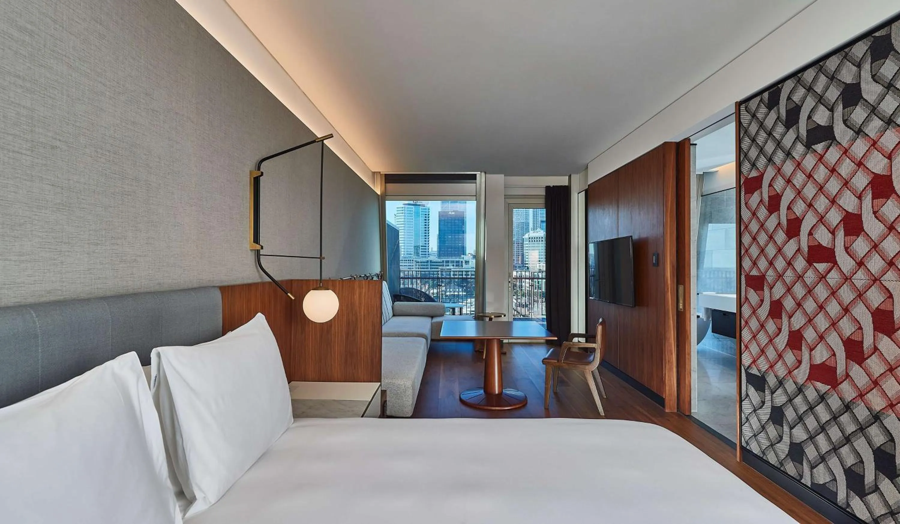 Bedroom, Bed in Park Hyatt Auckland