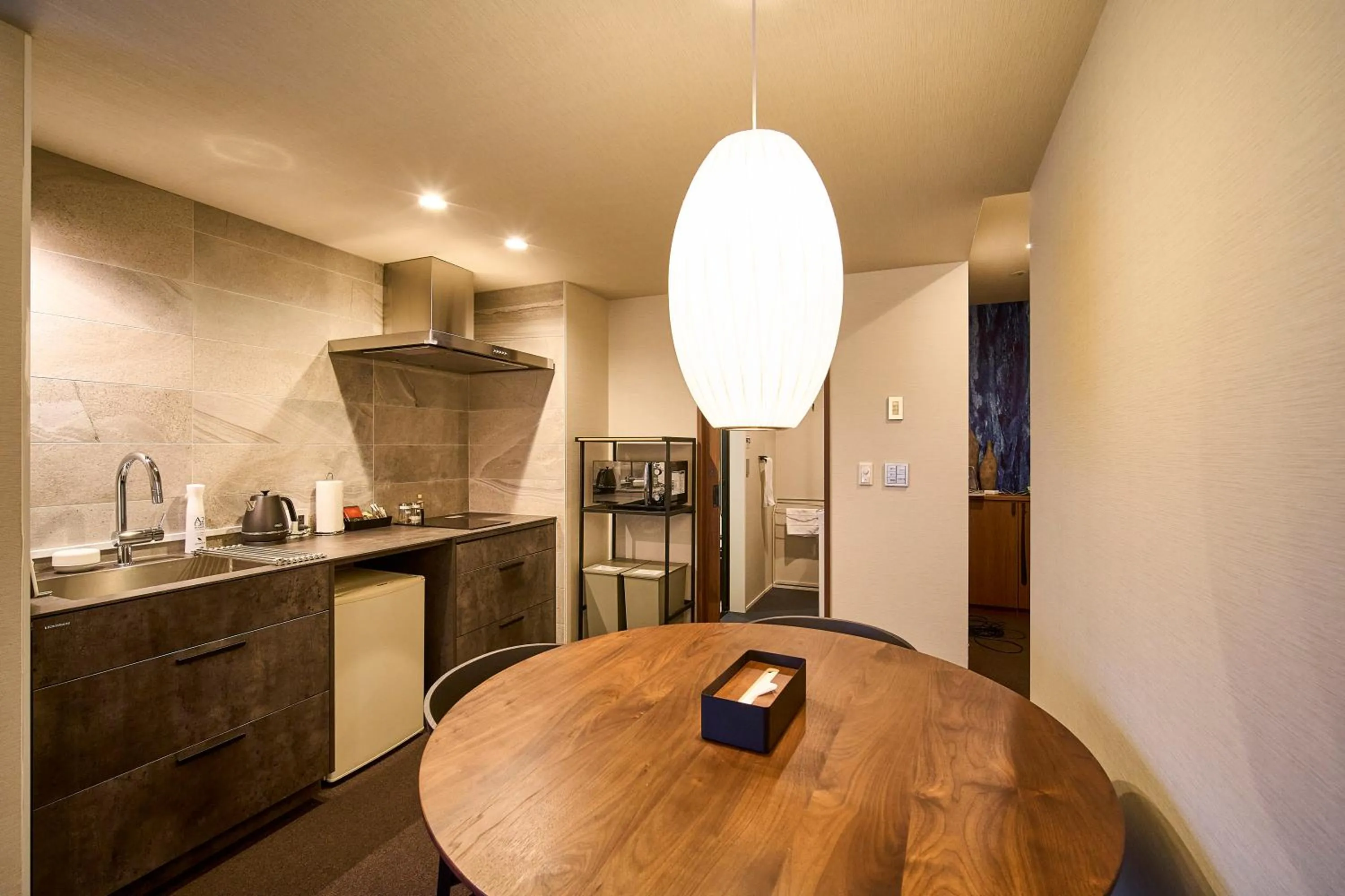 Kitchen or kitchenette in HOTEL MASTAY jingumichi