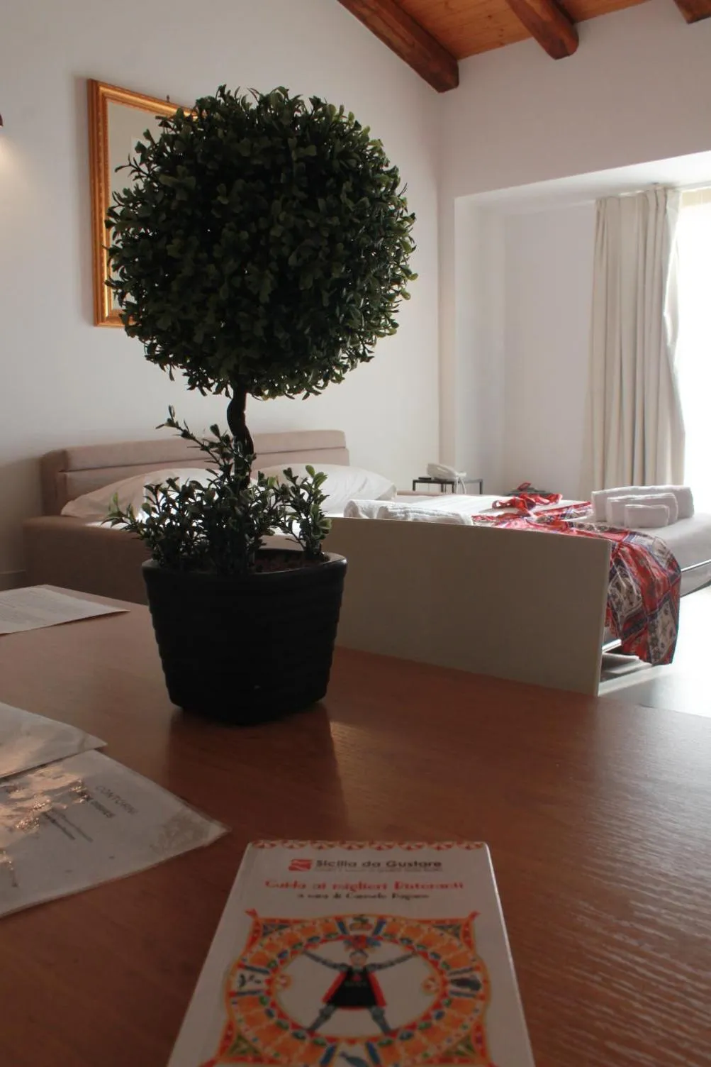 Living room, Bed in Don Vittorio Country Village