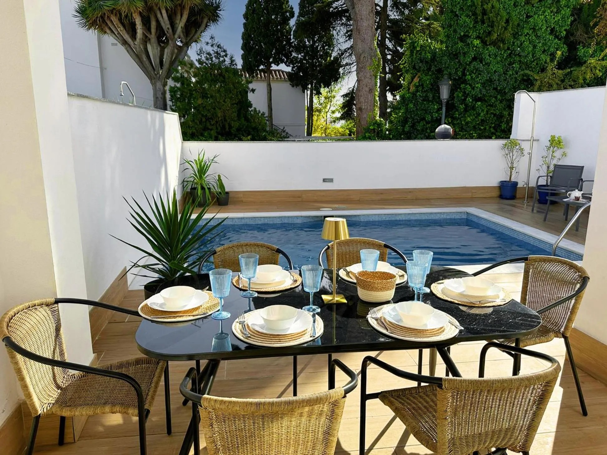 Swimming pool in Nerja Paradise Rentals - Villa Bonilla