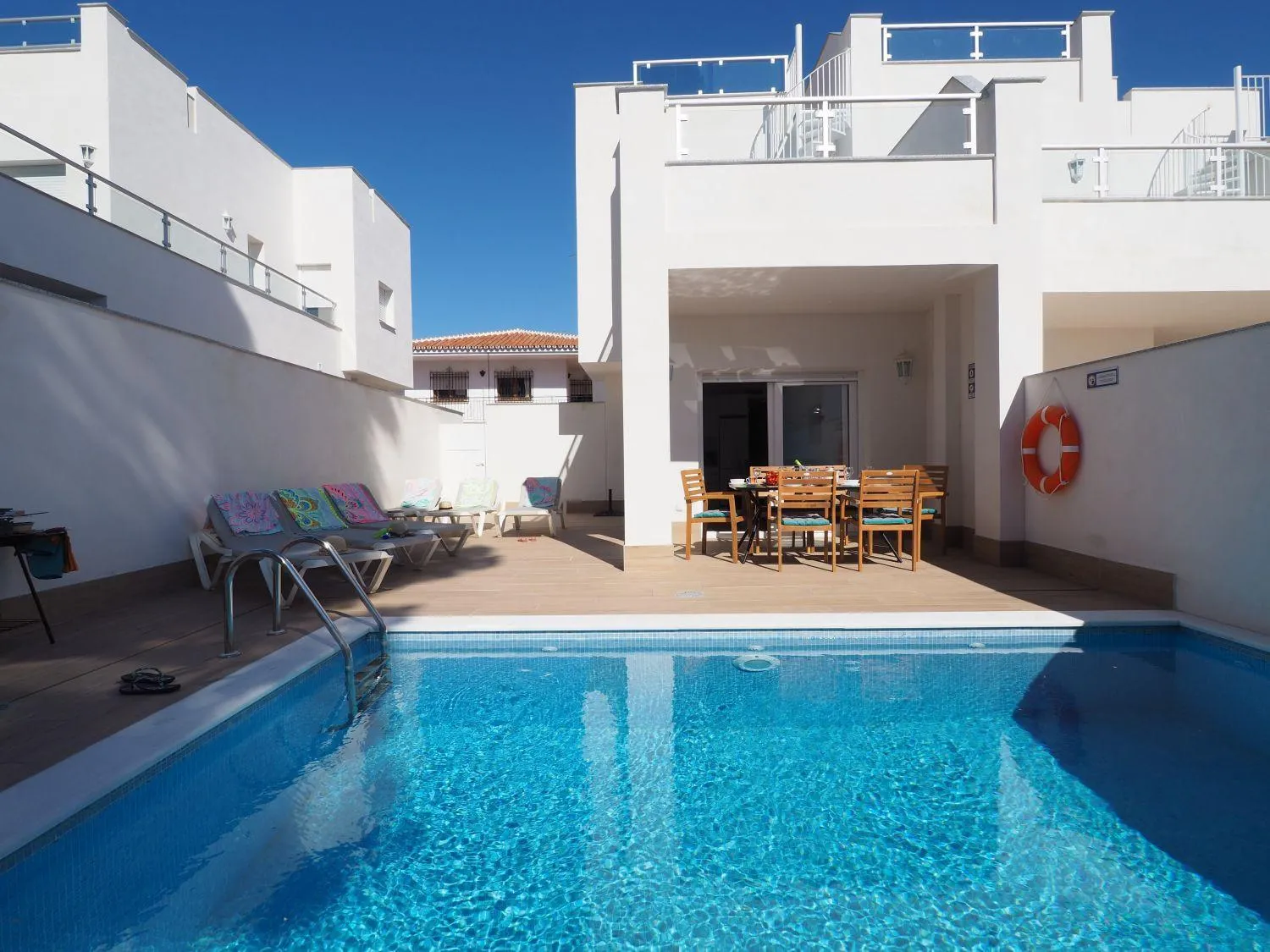 Swimming pool in Nerja Paradise Rentals - Villa Bonilla