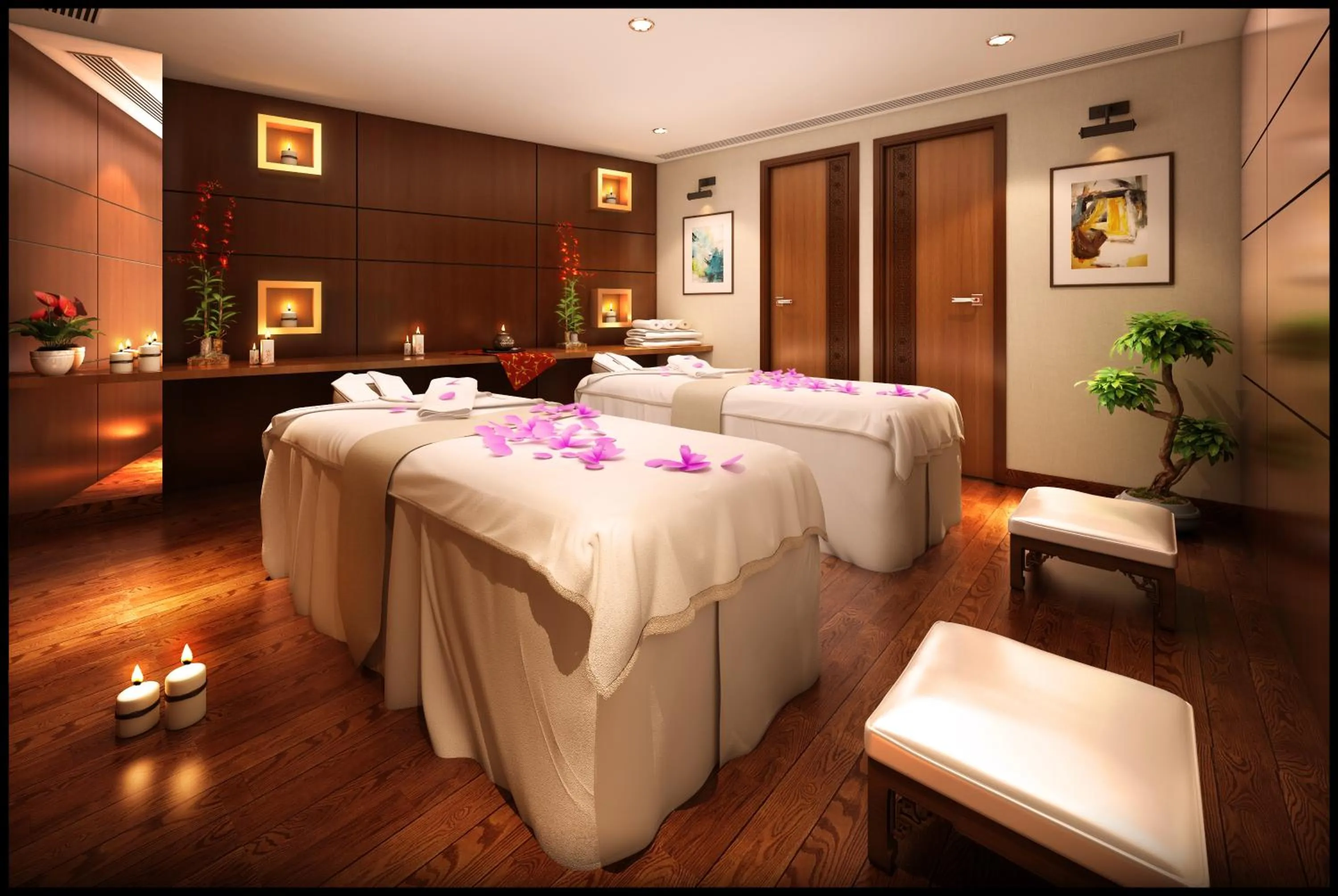 Spa and wellness centre/facilities, Bed in Sobit Sarovar Portico