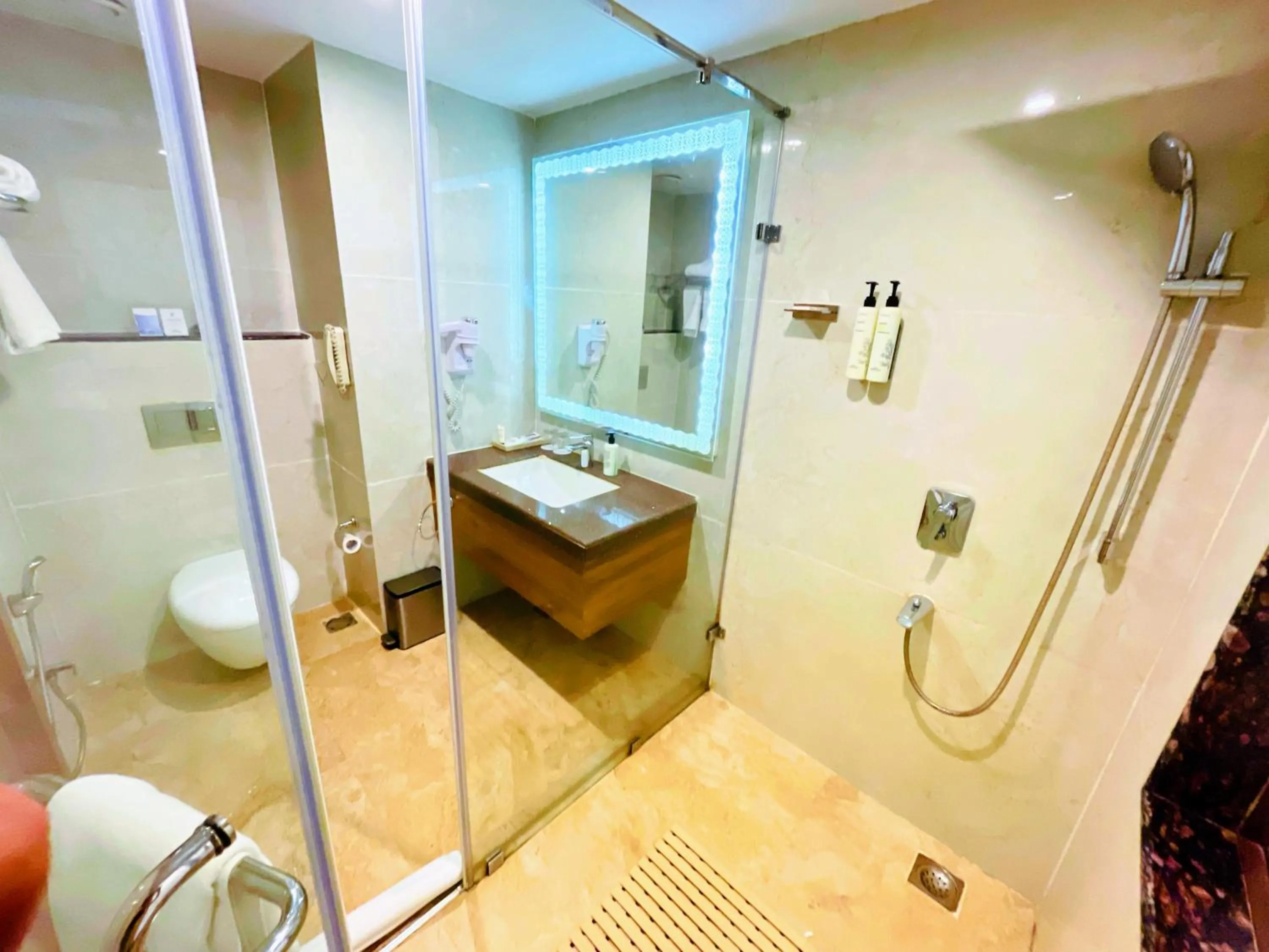 Bathroom in Sobit Sarovar Portico