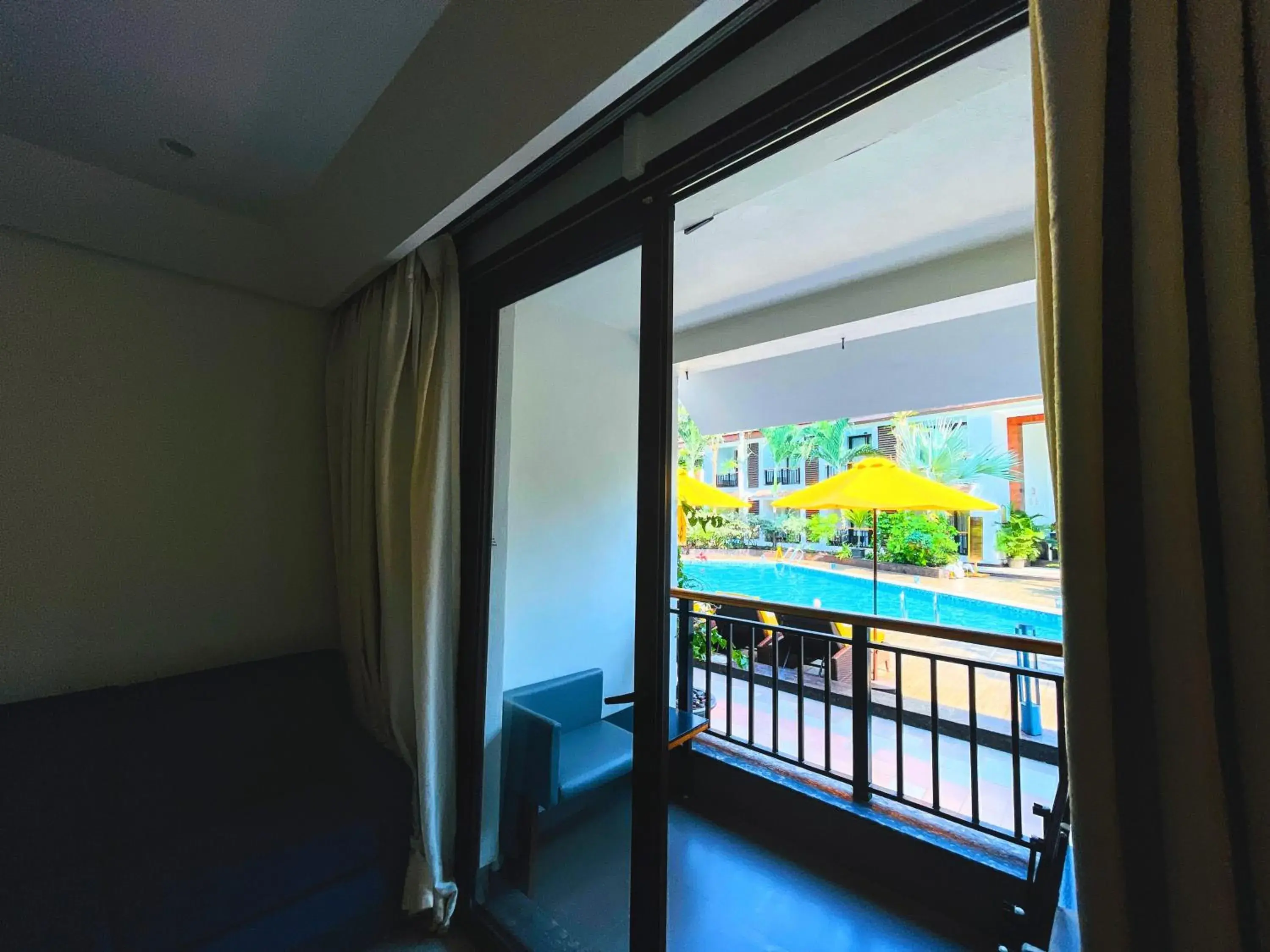 Pool View Double Rooms With Balcony in Sobit Sarovar Portico Pool View Double Rooms With Balcony in Sobit Sarovar Portico