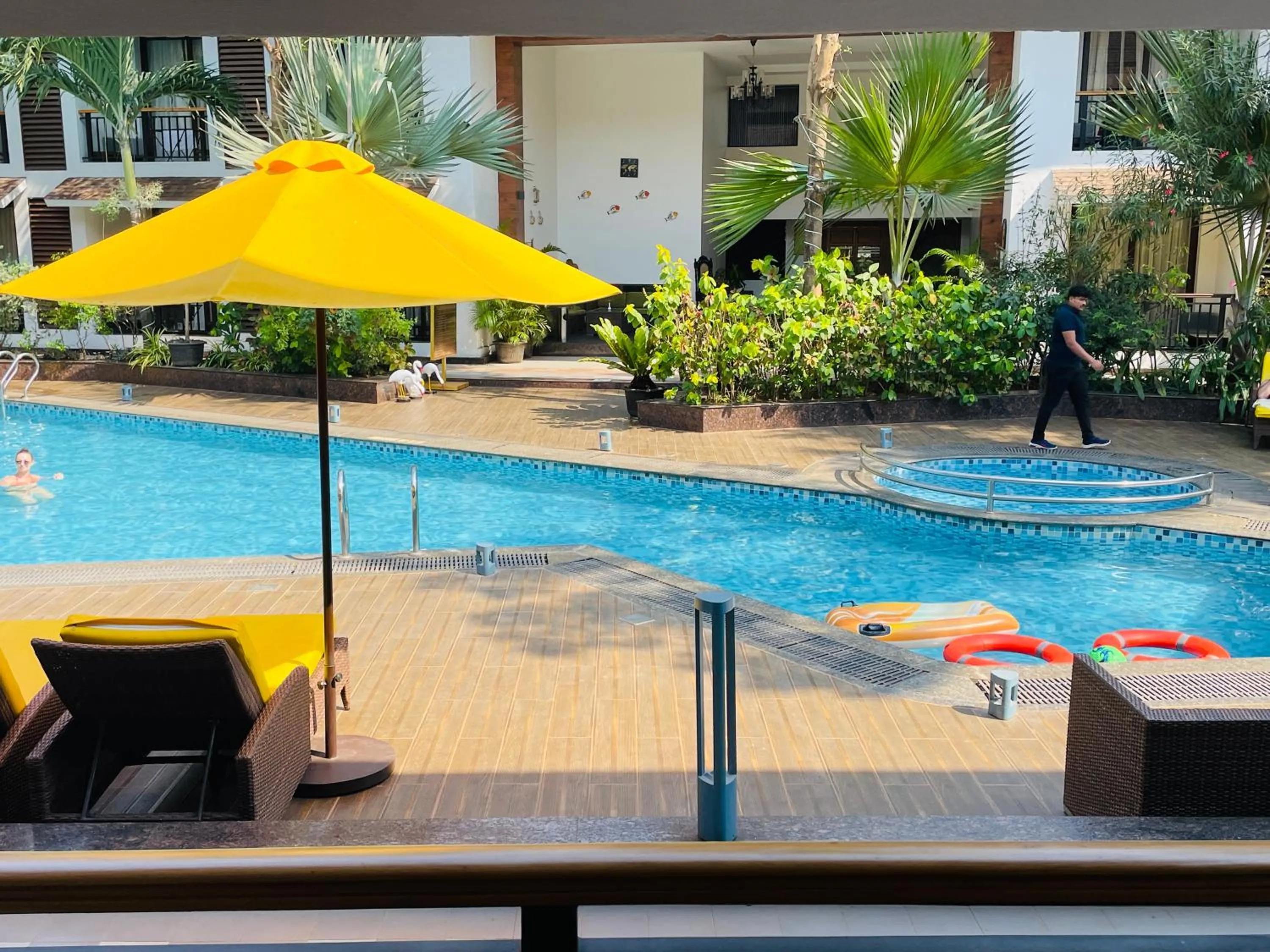 Swimming pool in Sobit Sarovar Portico