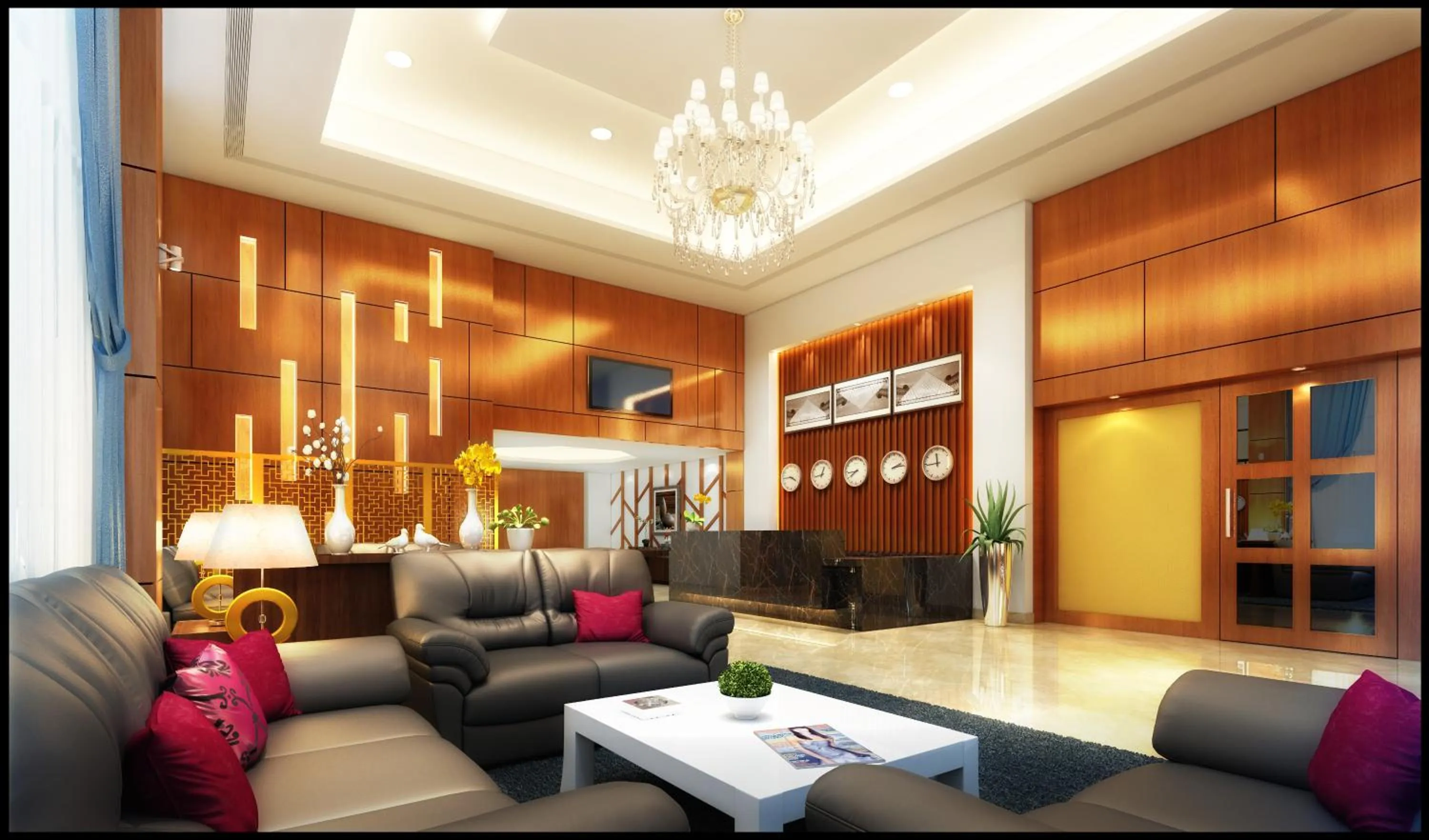Lobby or reception in Sobit Sarovar Portico