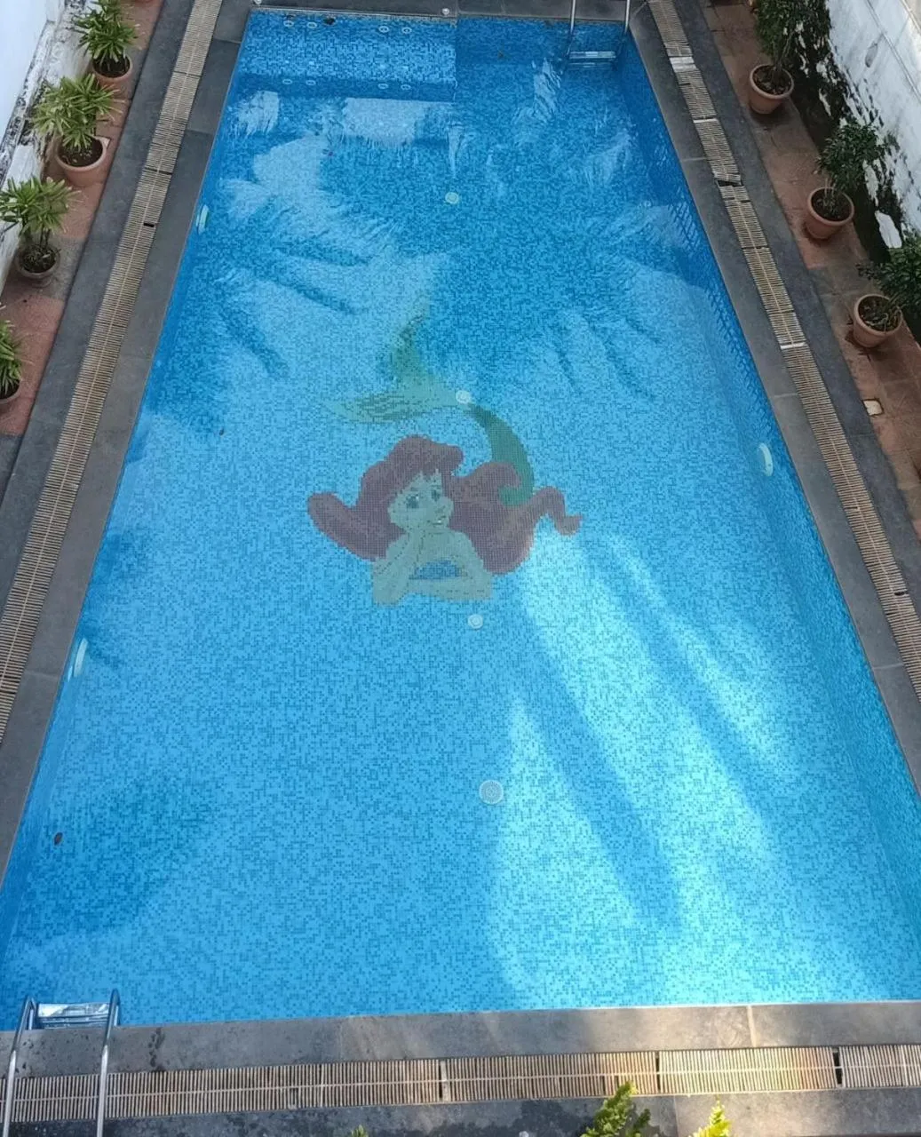 Swimming pool in Hotel Opalo Kailas