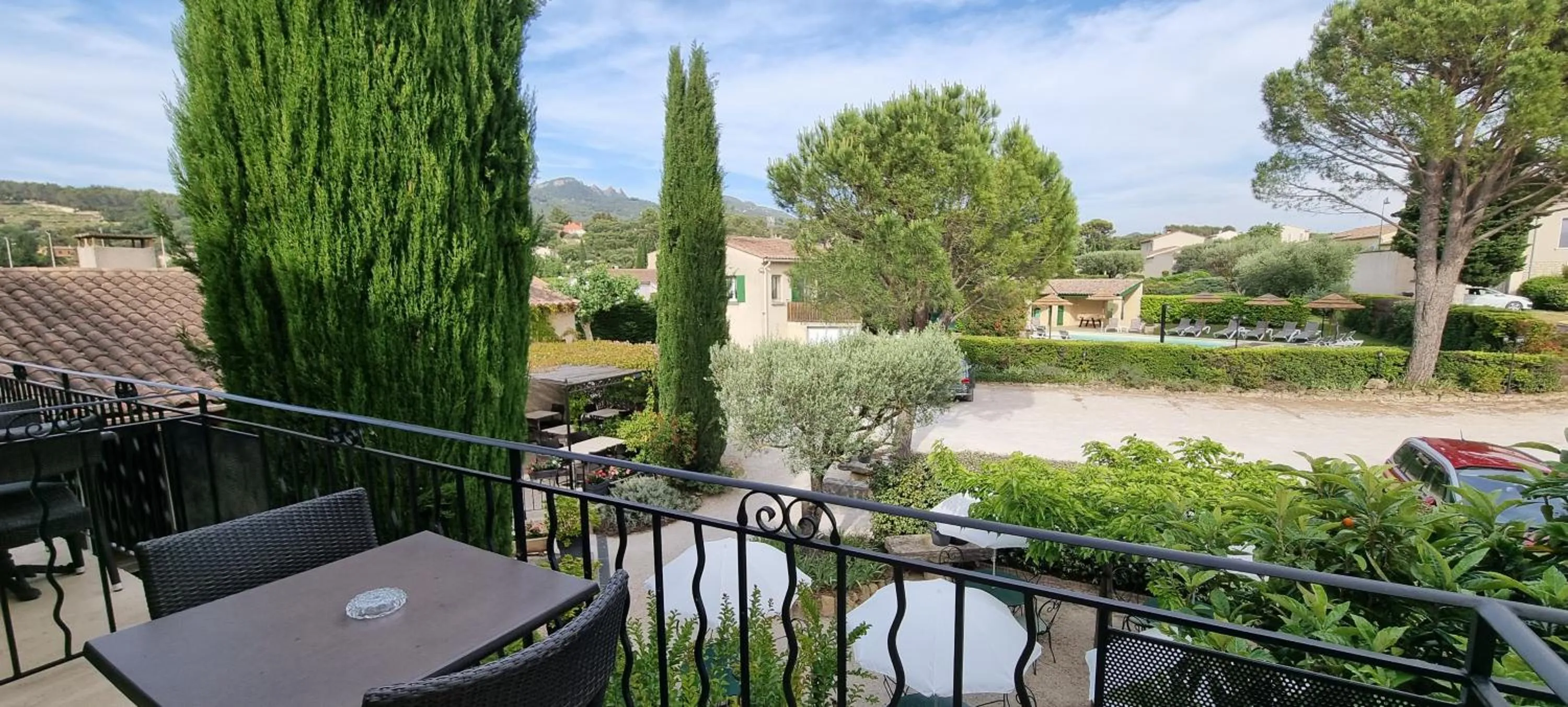 Balcony/Terrace in Hôtel Le Pradet