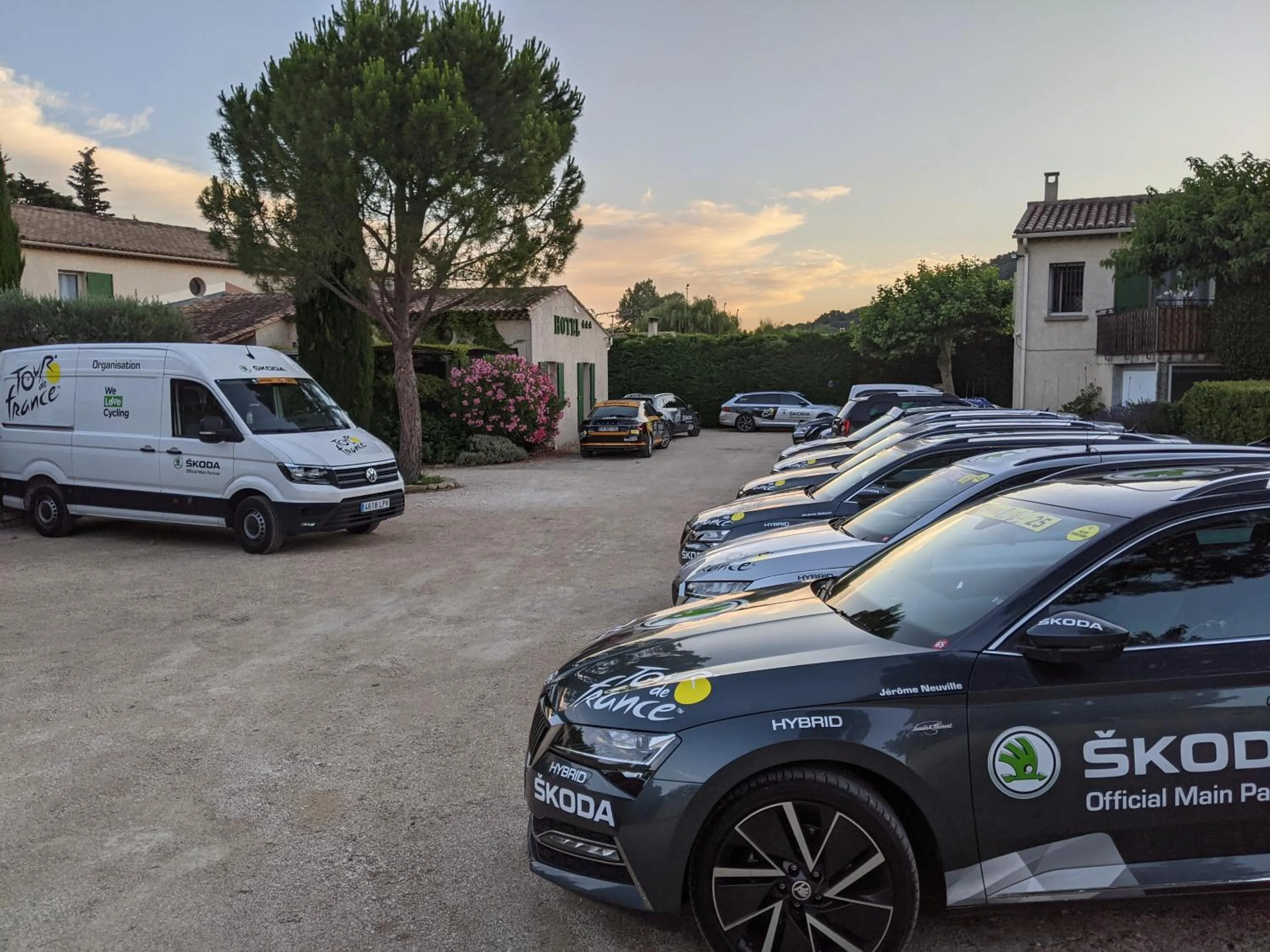 Parking in Hôtel Le Pradet