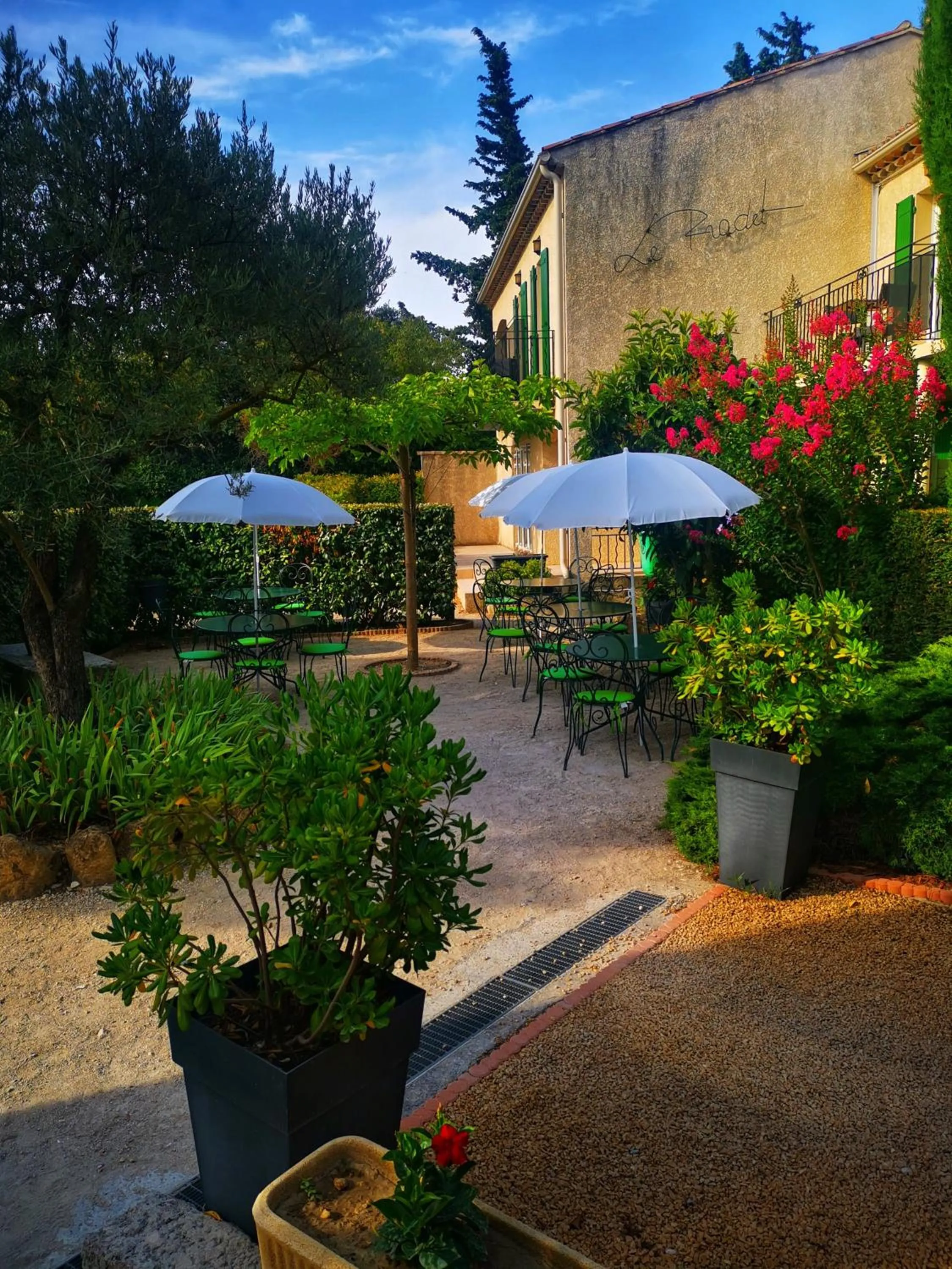 Garden in Hôtel Le Pradet