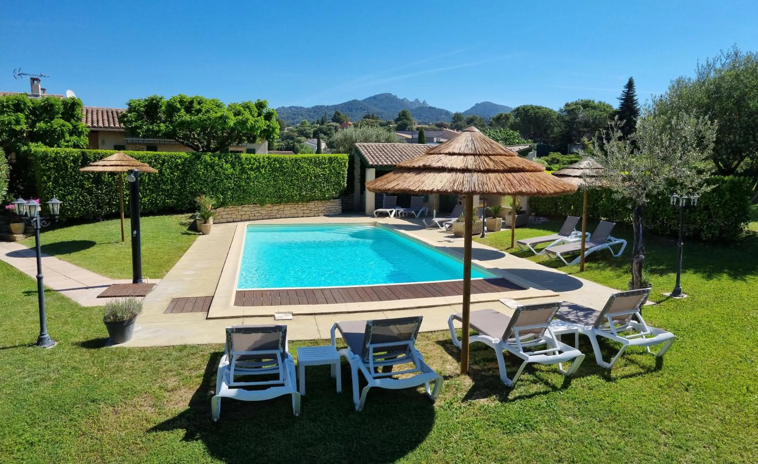 Swimming pool in Hôtel Le Pradet