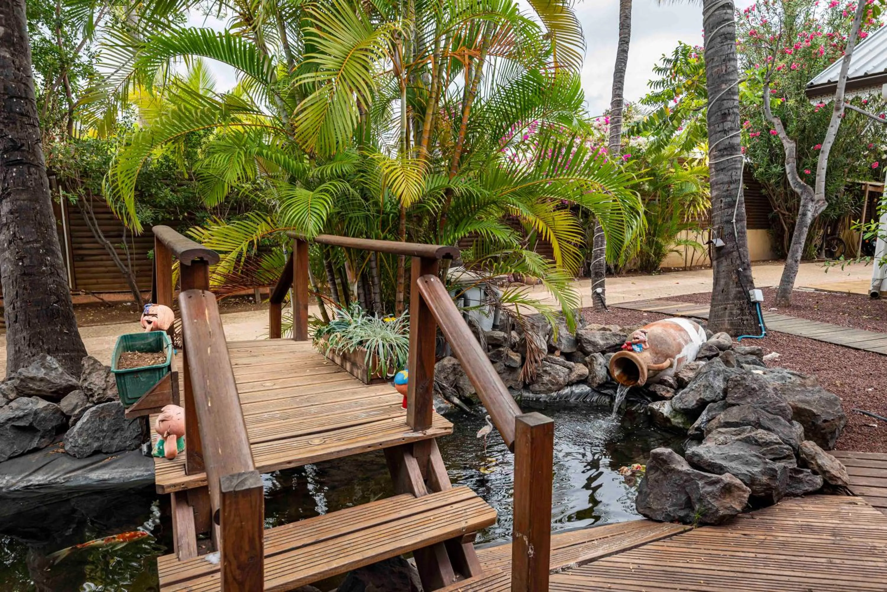 Garden in Hôtel Coco Island