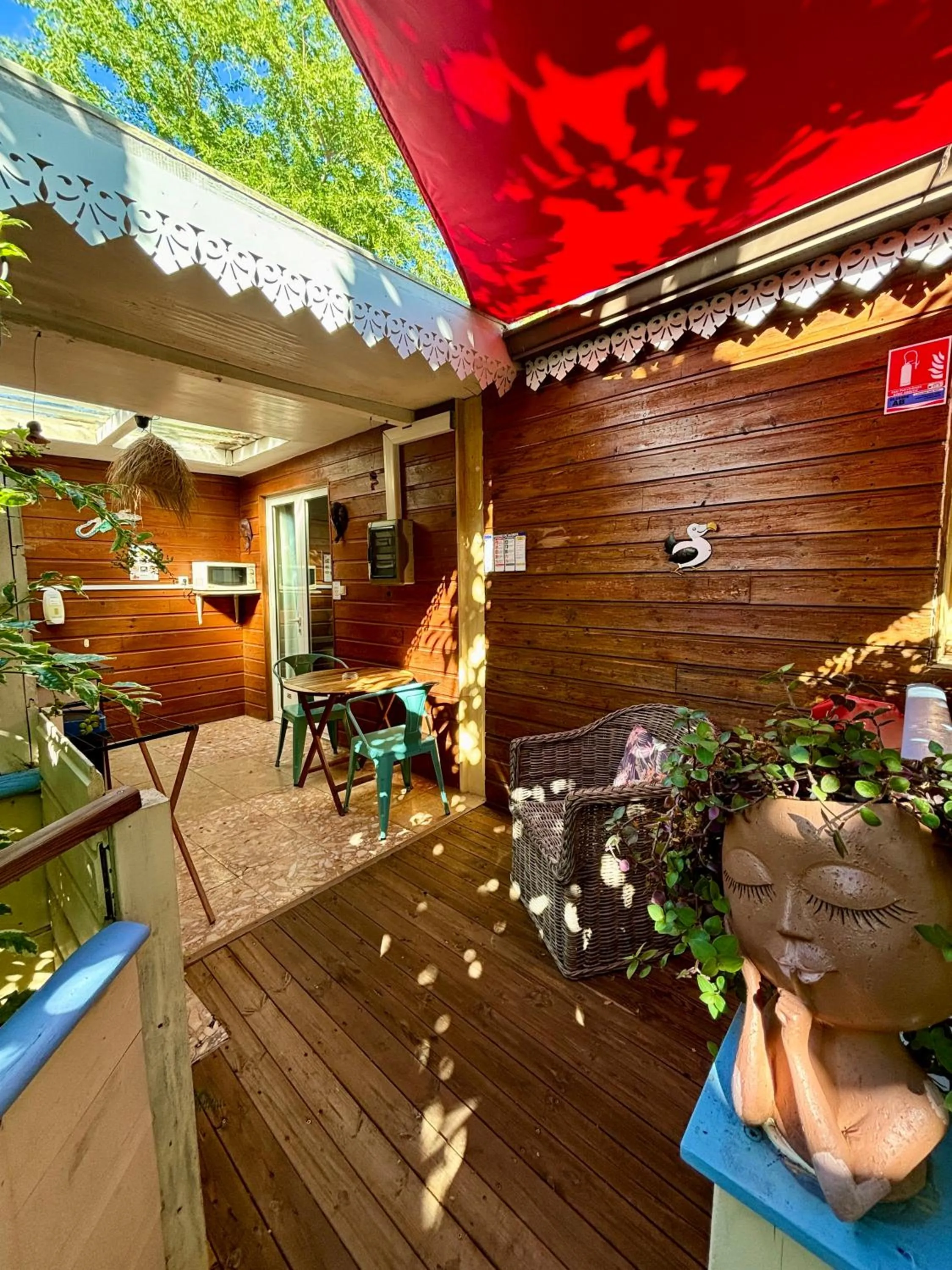 Patio in Hôtel Coco Island