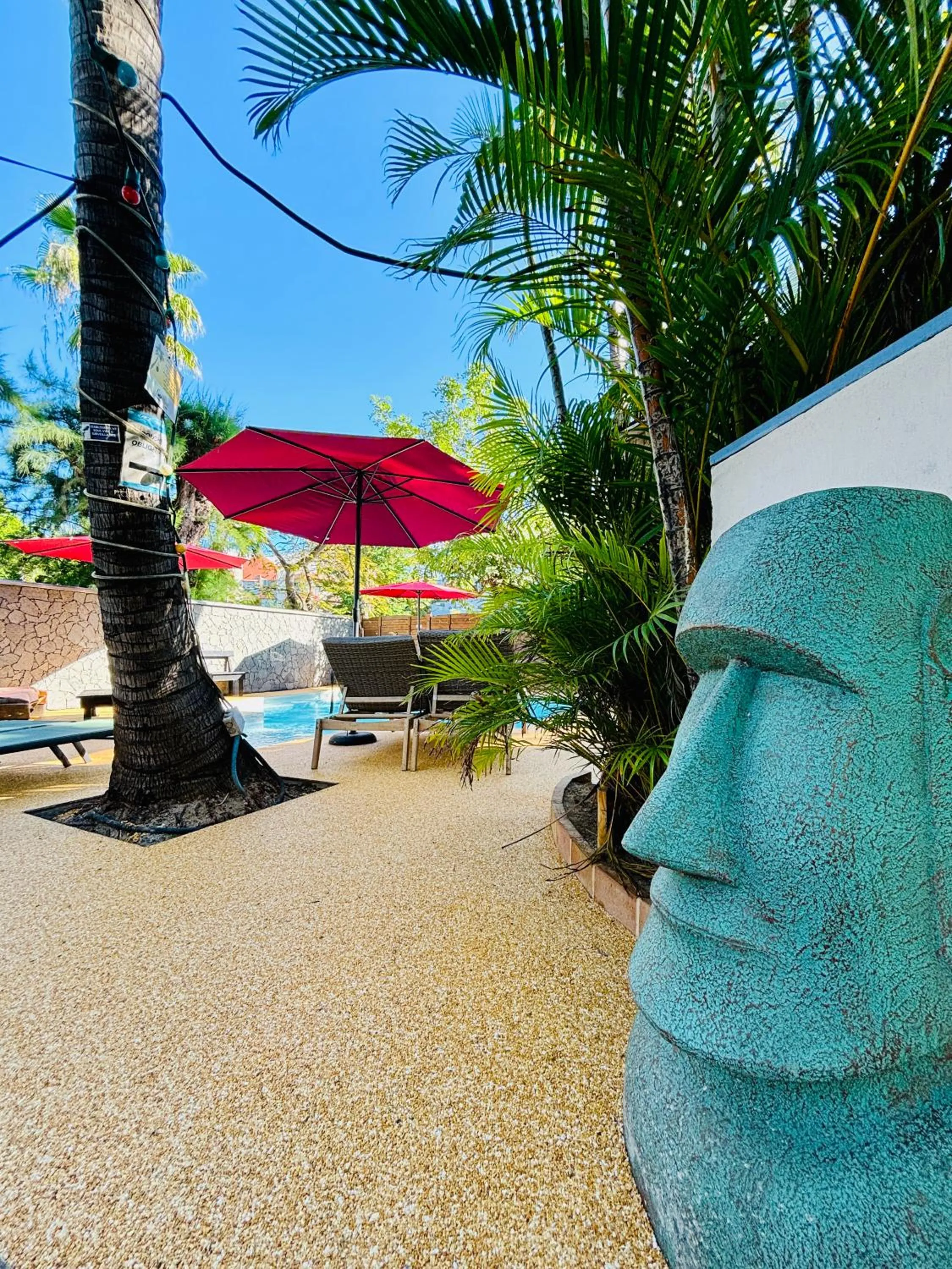 Swimming pool in Hôtel Coco Island