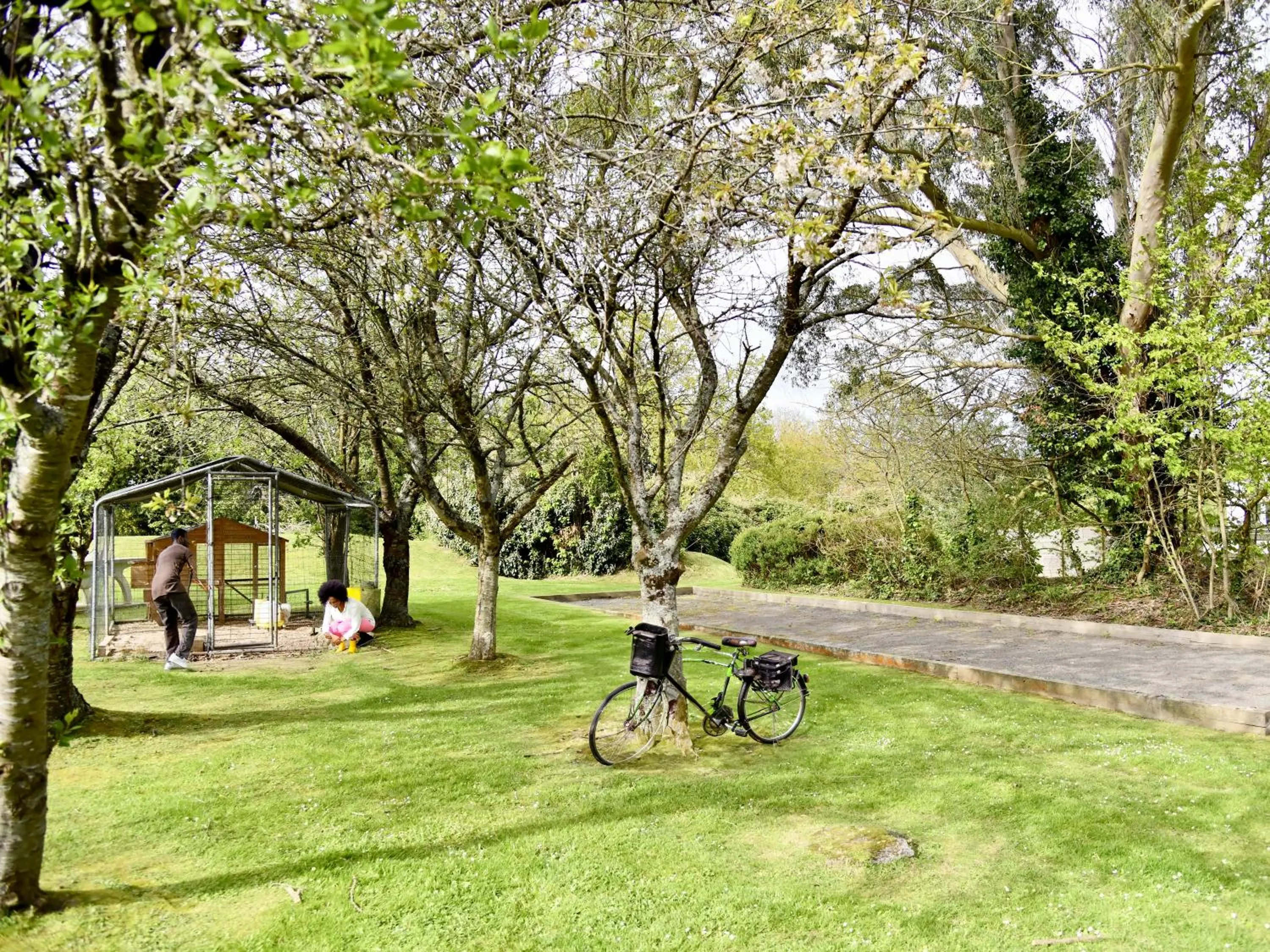 Garden in Kyriad Lannion-Perros-Guirec