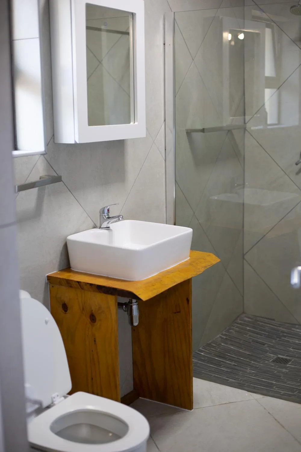Bathroom in iLanga Lodge