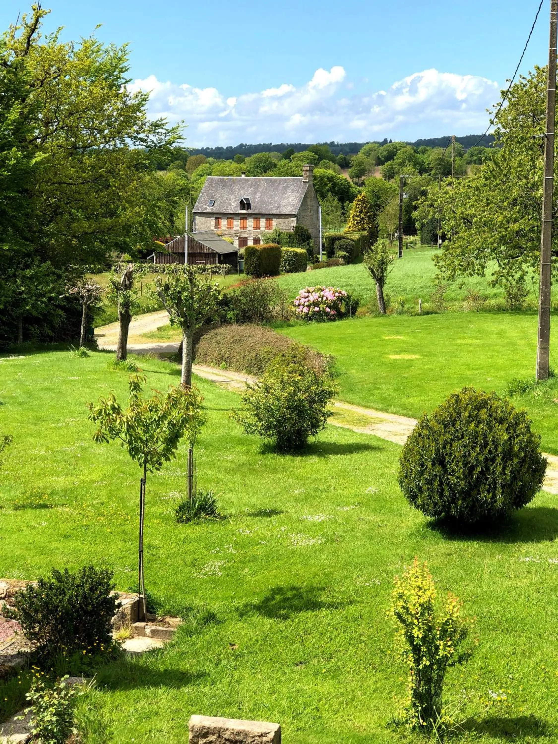 Garden in La Blanche Roche