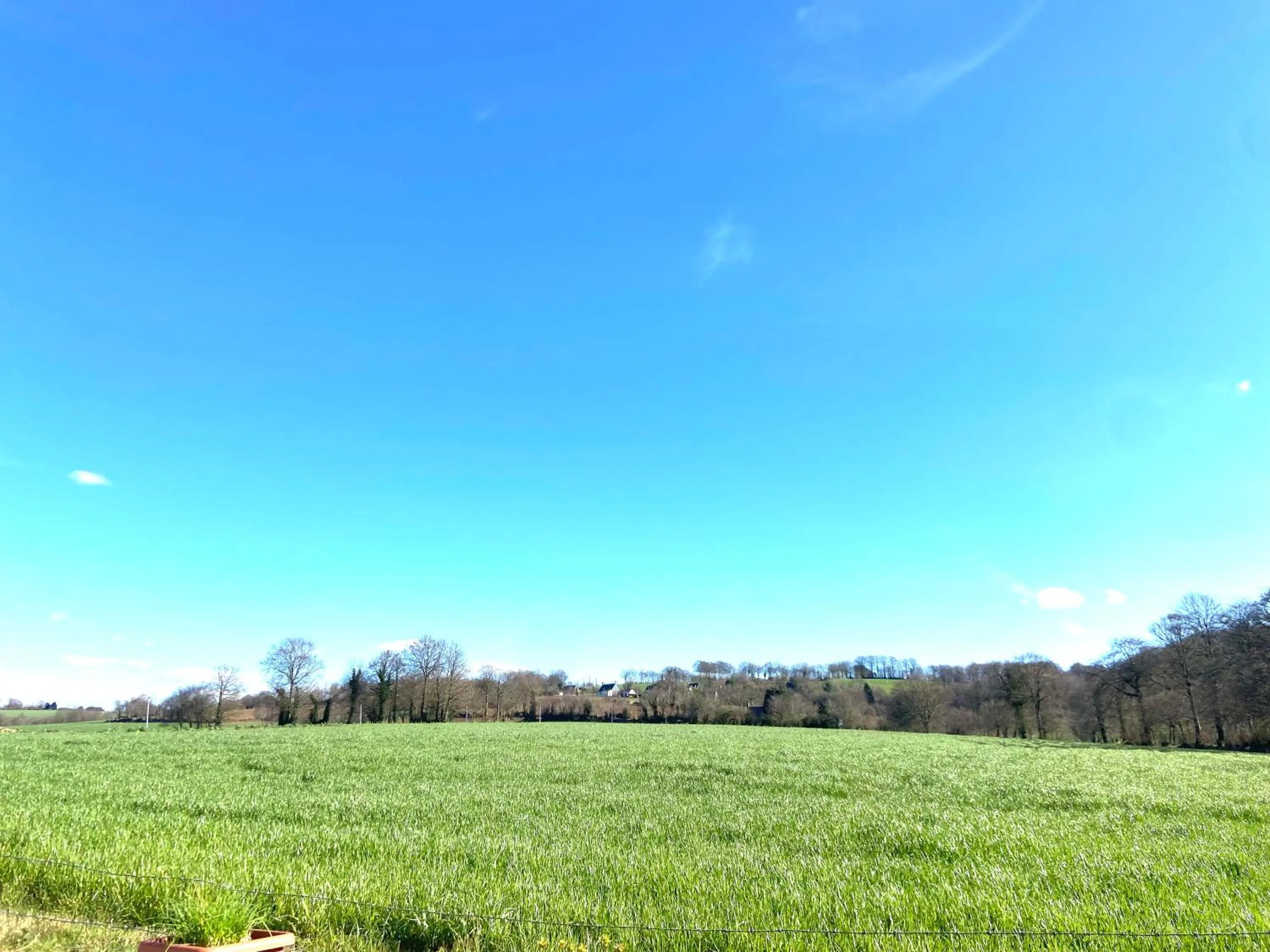 Natural landscape in La Blanche Roche