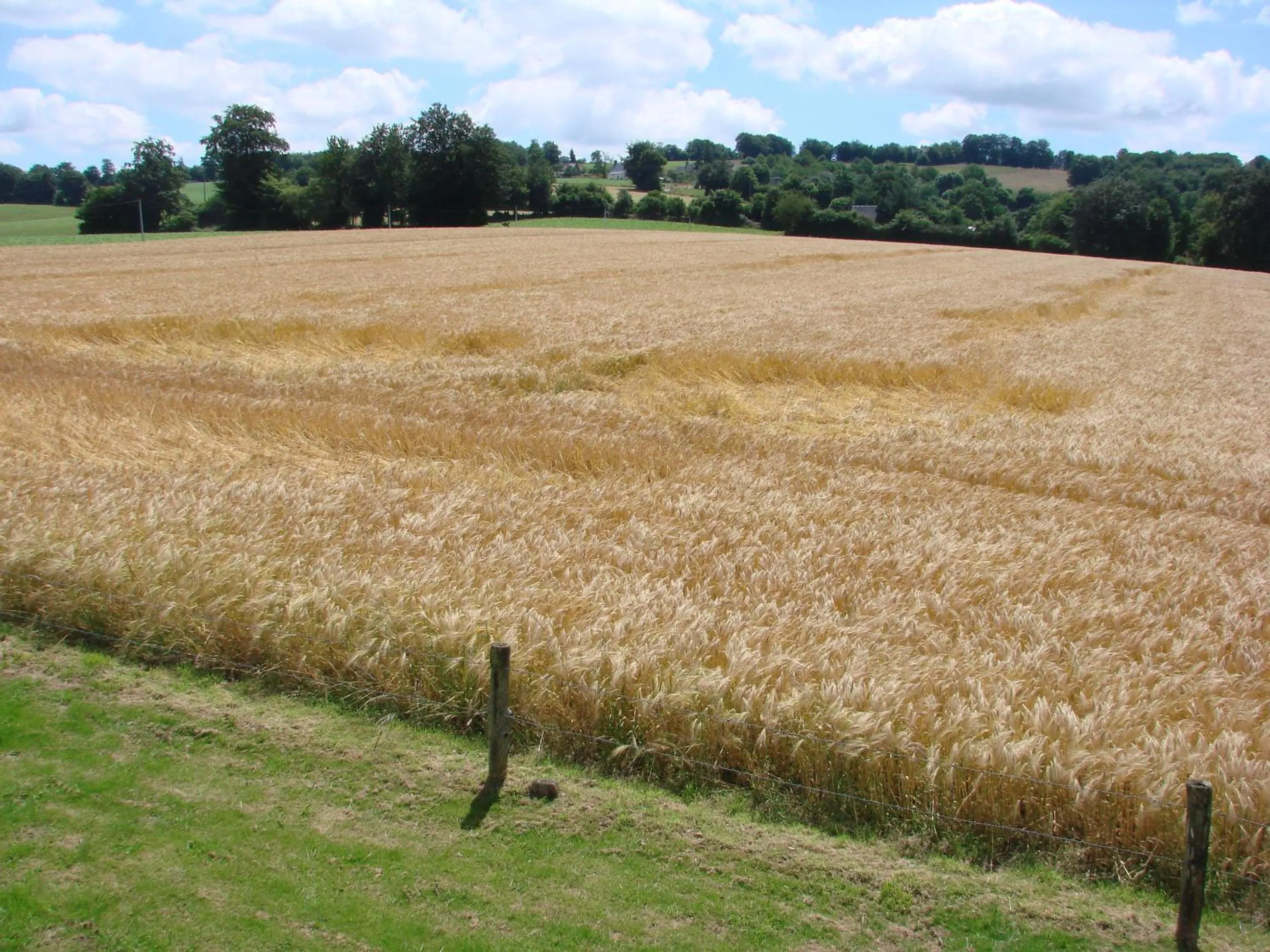 Natural landscape in La Blanche Roche