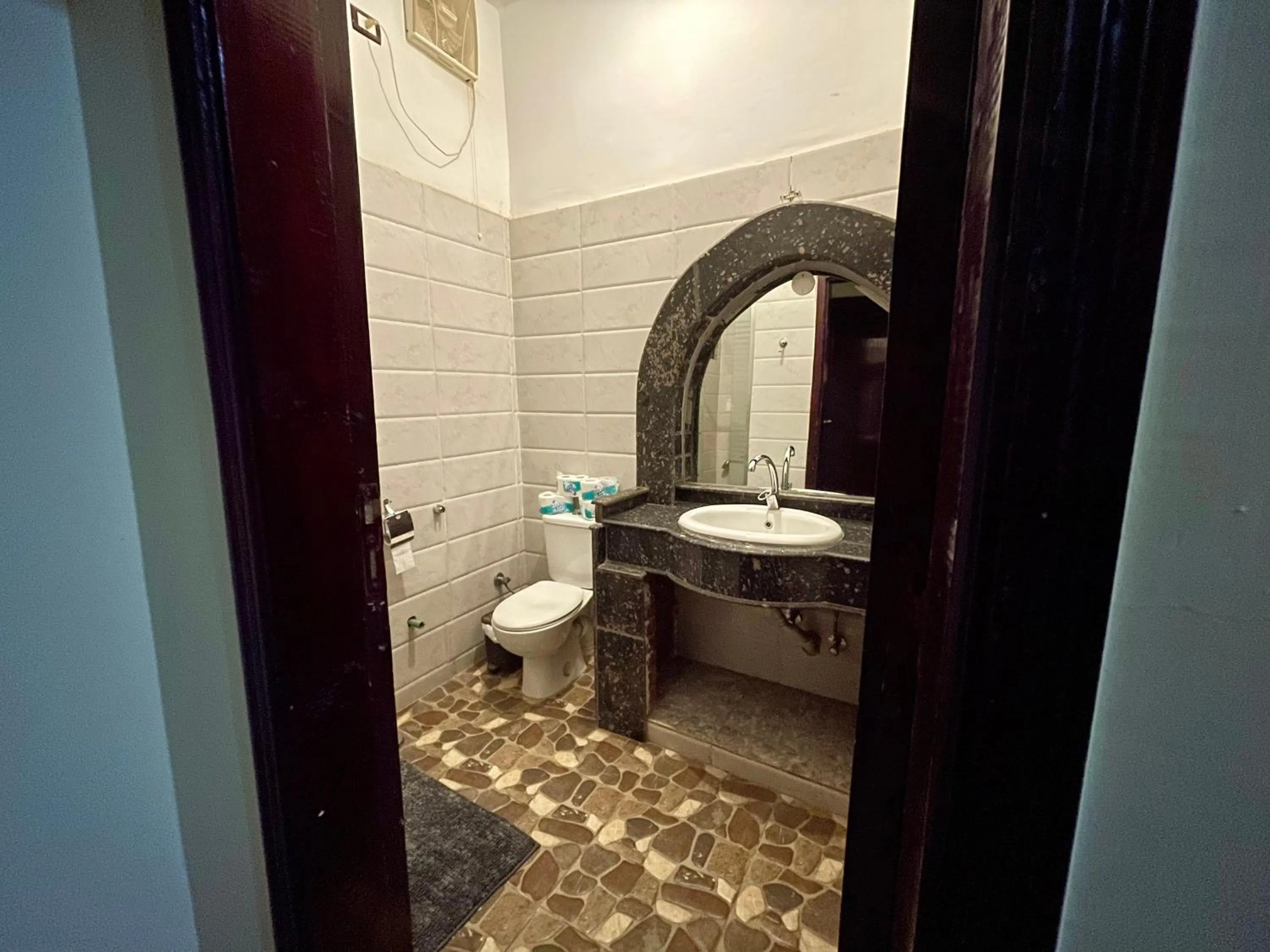 Toilet in Nile Panorama Hotel & Restaurant