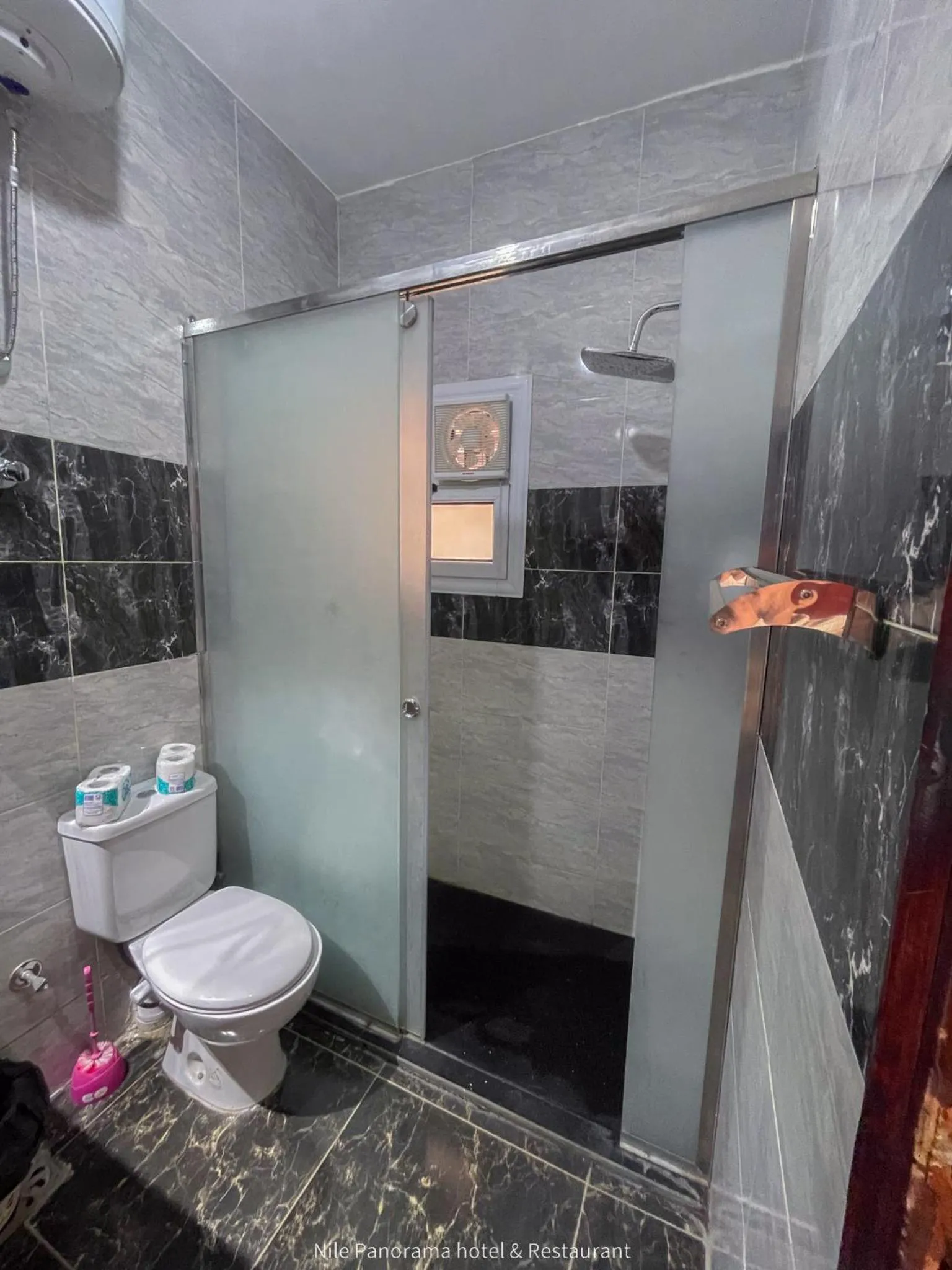 Shower in Nile Panorama Hotel & Restaurant