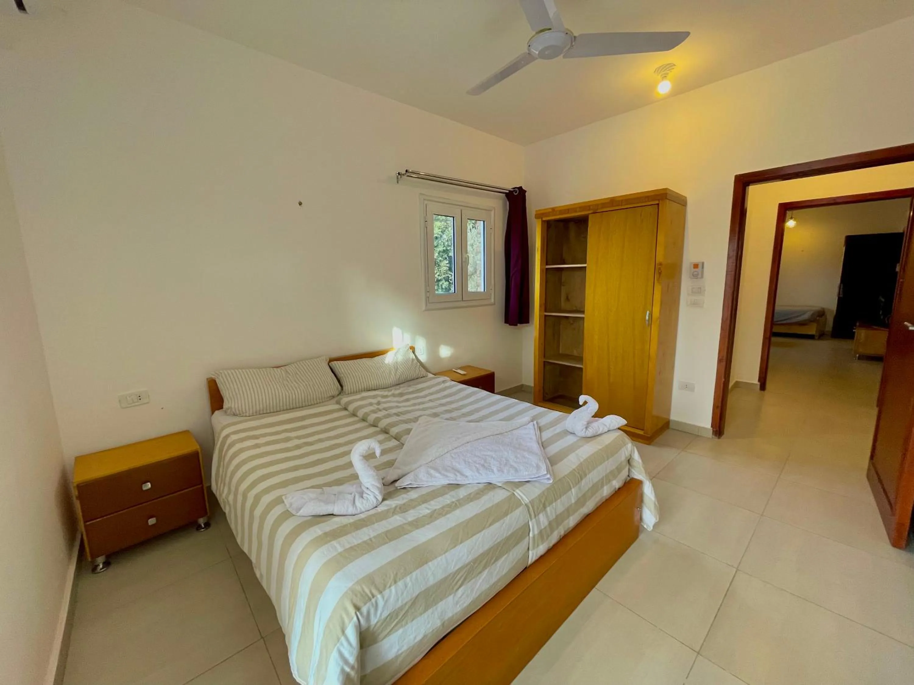 Bed in Nile Panorama Hotel & Restaurant